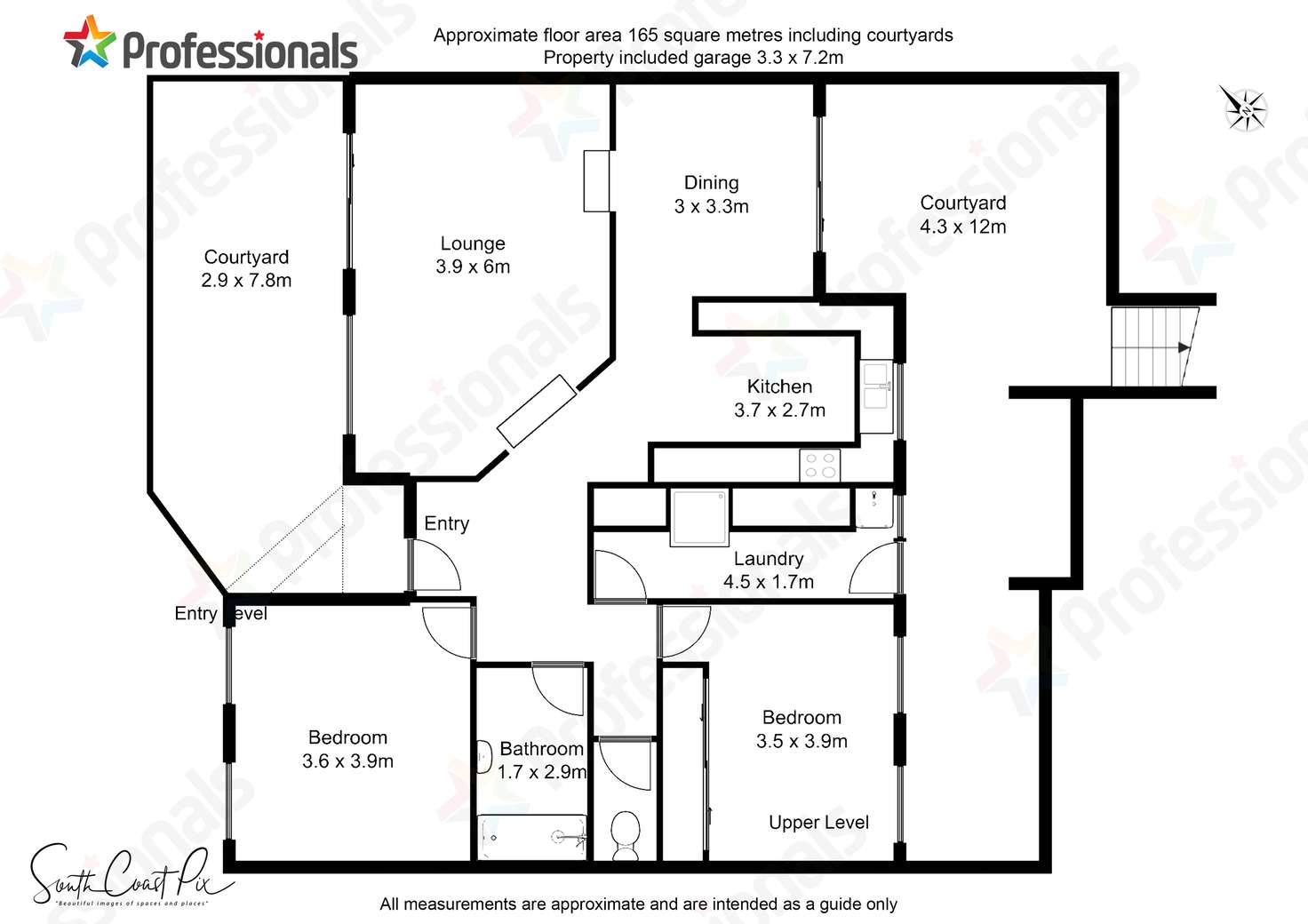 Floorplan of Homely unit listing, 2/12-18 Newth Place, Surf Beach NSW 2536