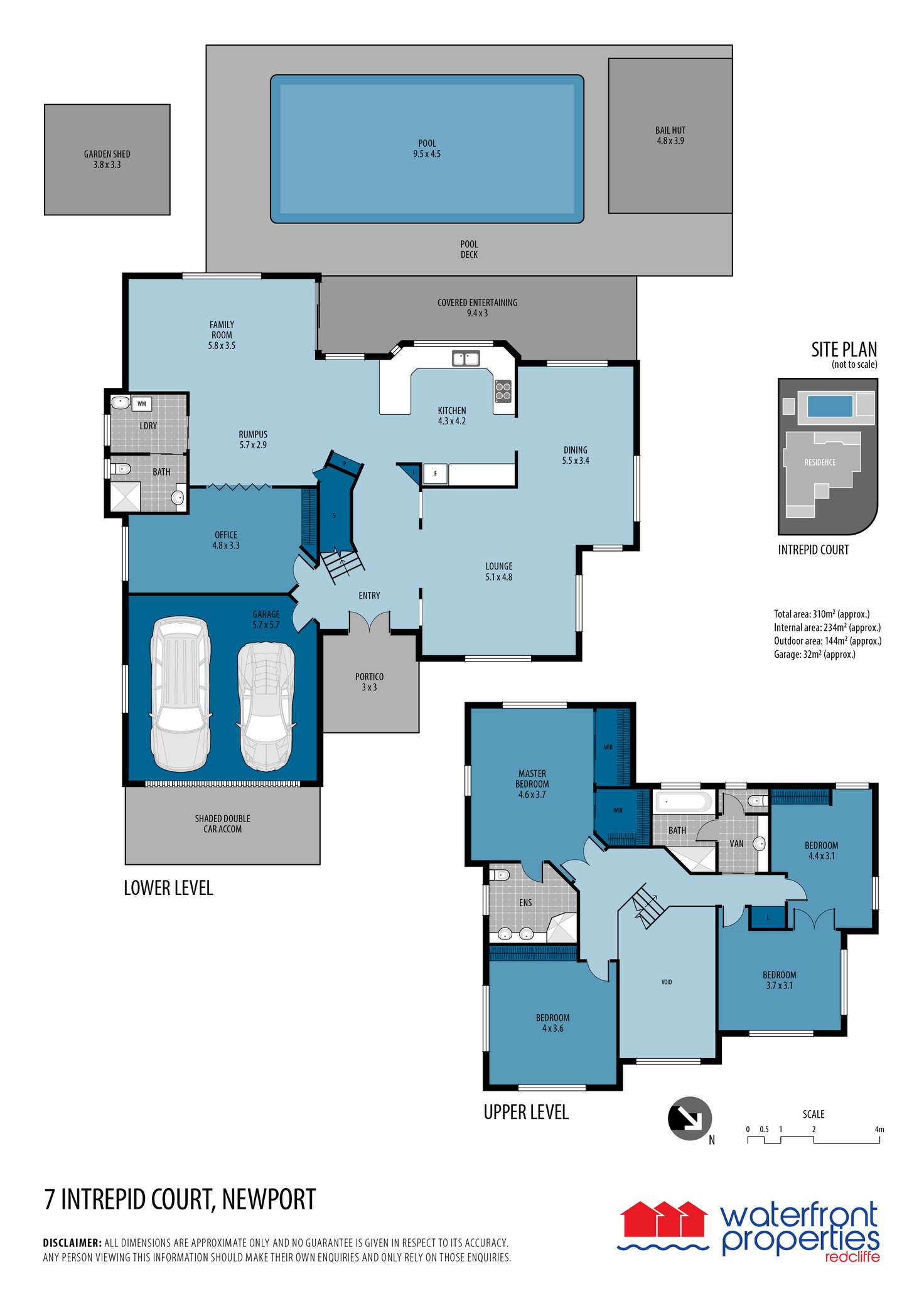 Floorplan of Homely house listing, 7 Intrepid Court, Newport QLD 4020