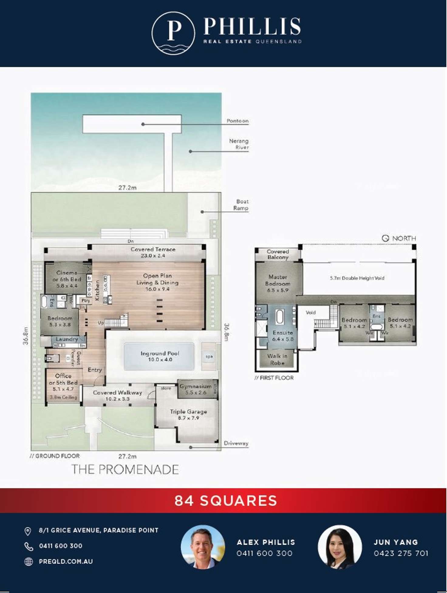Floorplan of Homely house listing, 68 The Promenade, Isle Of Capri QLD 4217