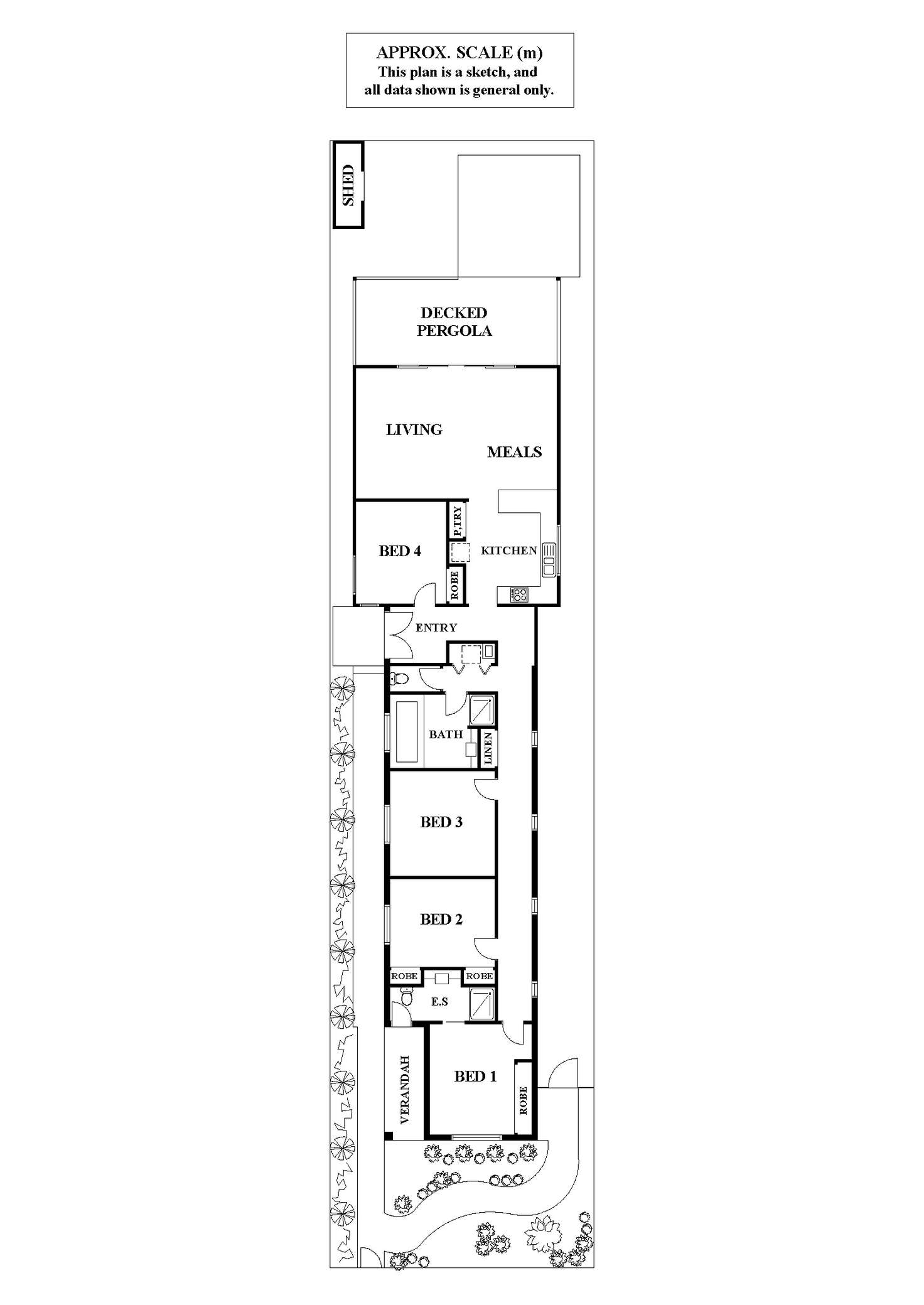 Floorplan of Homely house listing, 51 Glass Street, Essendon VIC 3040