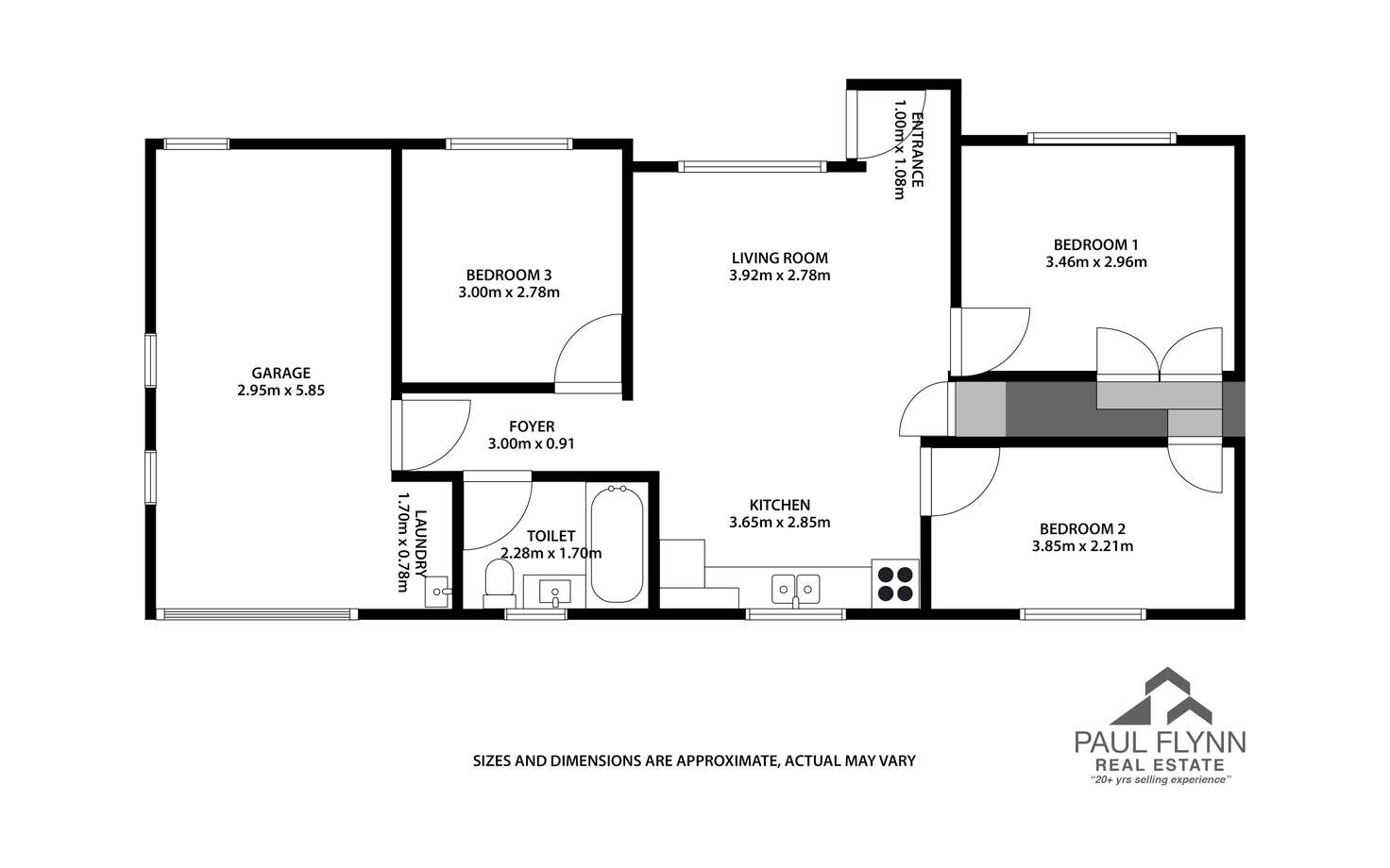 Floorplan of Homely townhouse listing, 31/17-25 LINNING STREET, Mount Warren Park QLD 4207