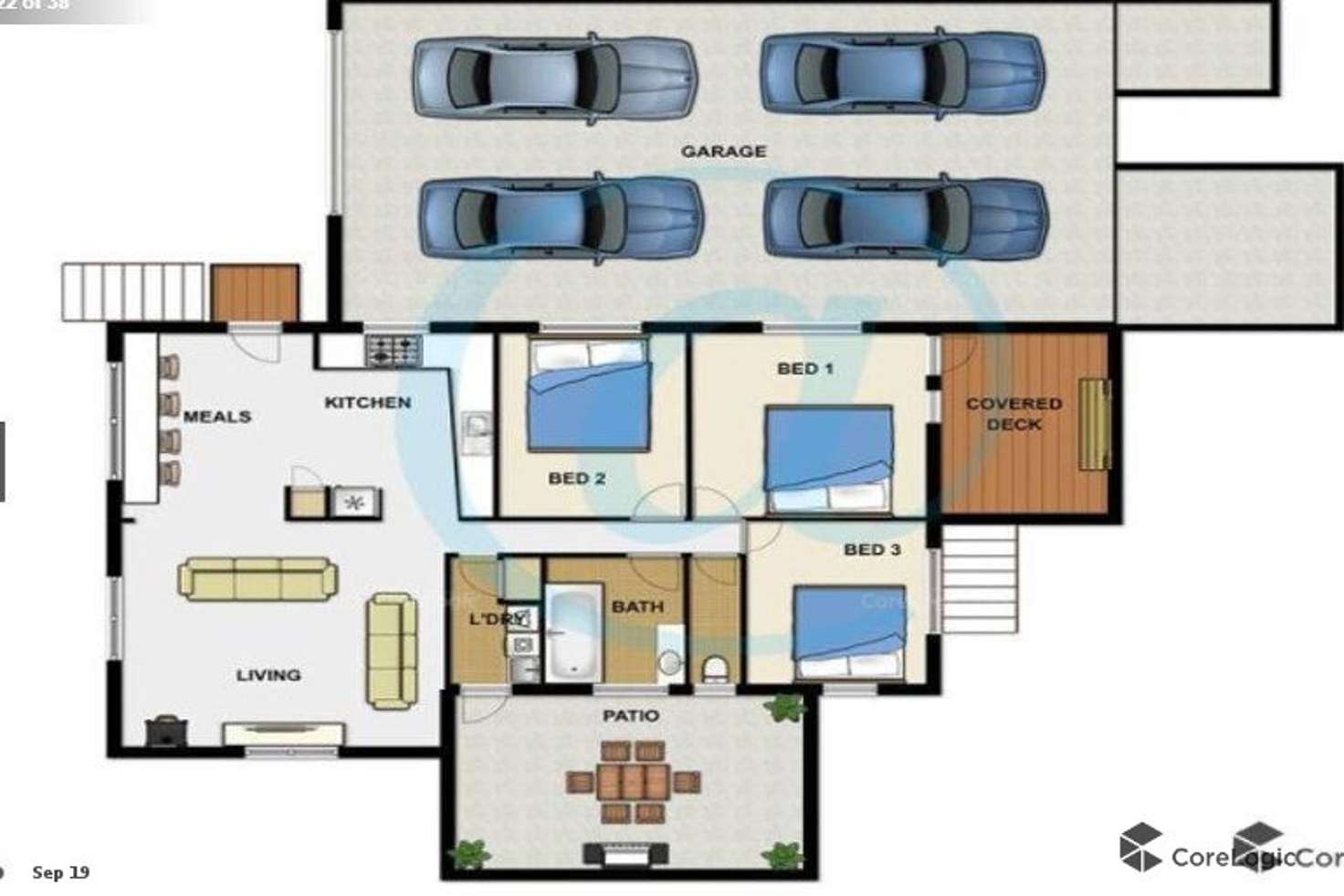 Floorplan of Homely house listing, 18 Carlotta Street, Slacks Creek QLD 4127