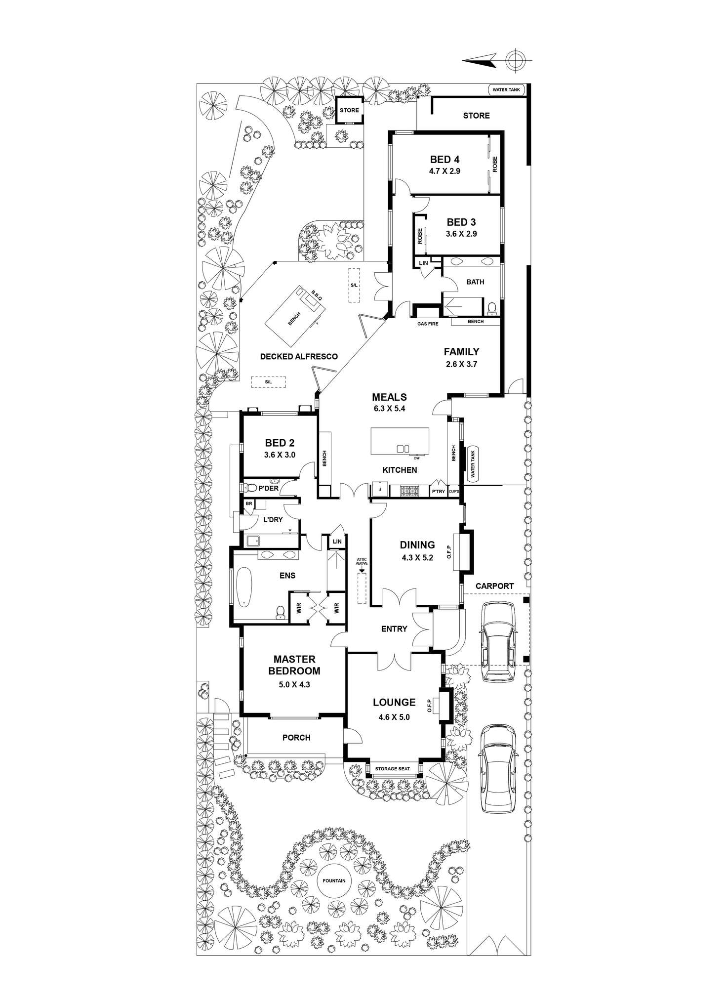 Floorplan of Homely house listing, 18 Lorraine Street, Essendon VIC 3040