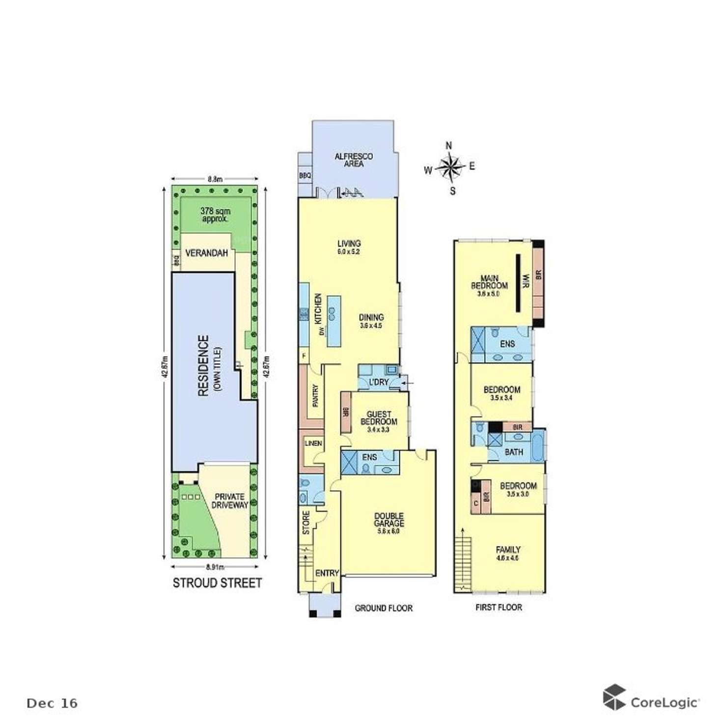 Floorplan of Homely townhouse listing, 35A Stroud Street, Balwyn VIC 3103
