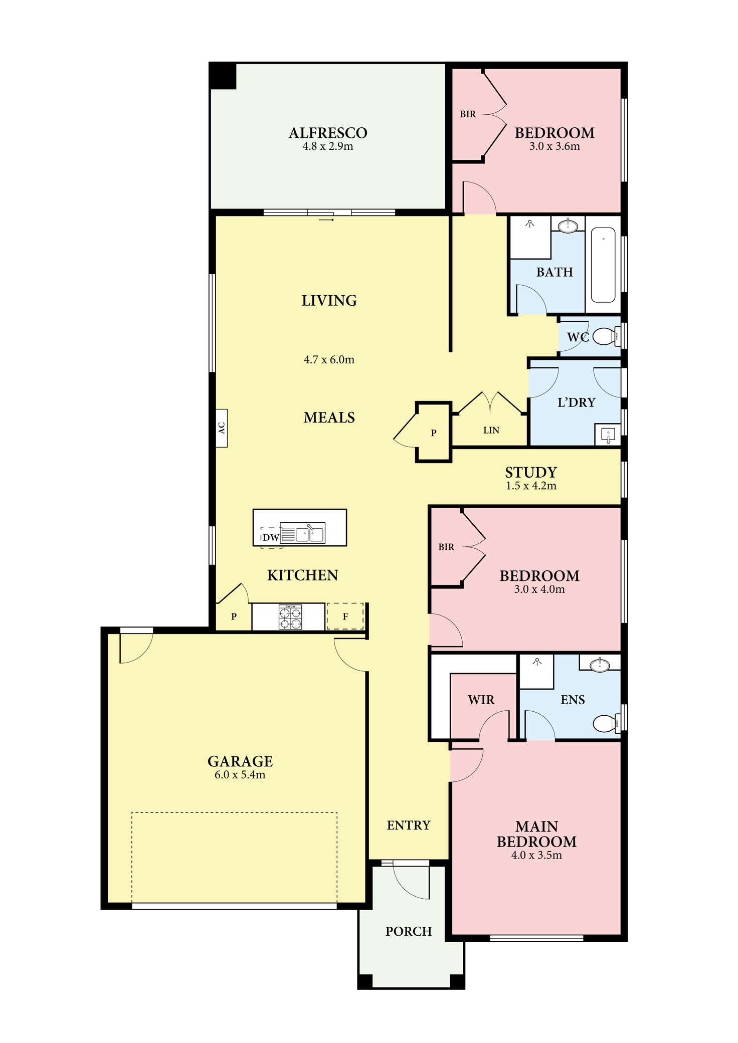 Floorplan of Homely house listing, 24 Silvergum Way, Craigieburn VIC 3064