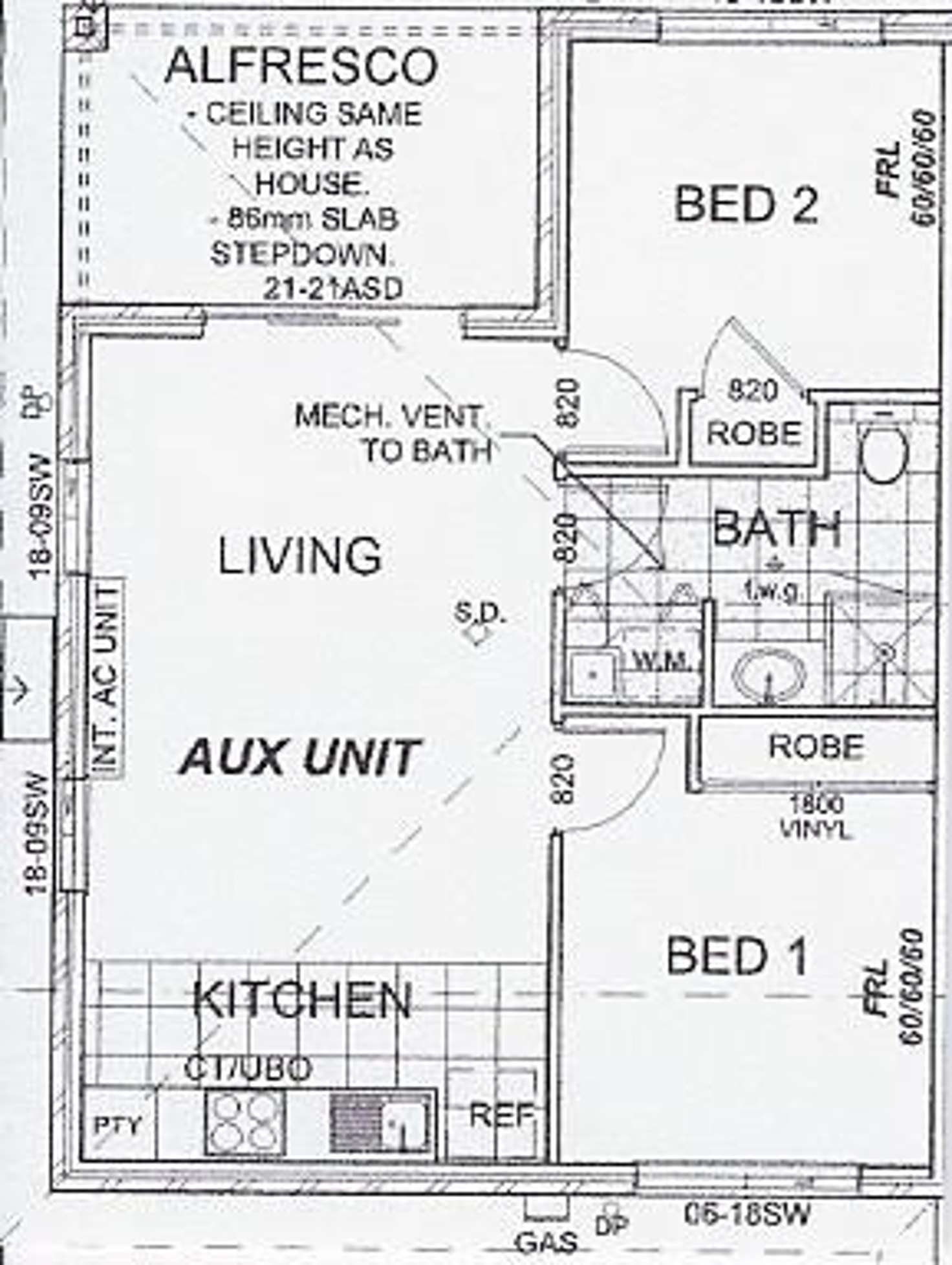 Floorplan of Homely townhouse listing, 59b Royce Crescent, Lavington NSW 2641