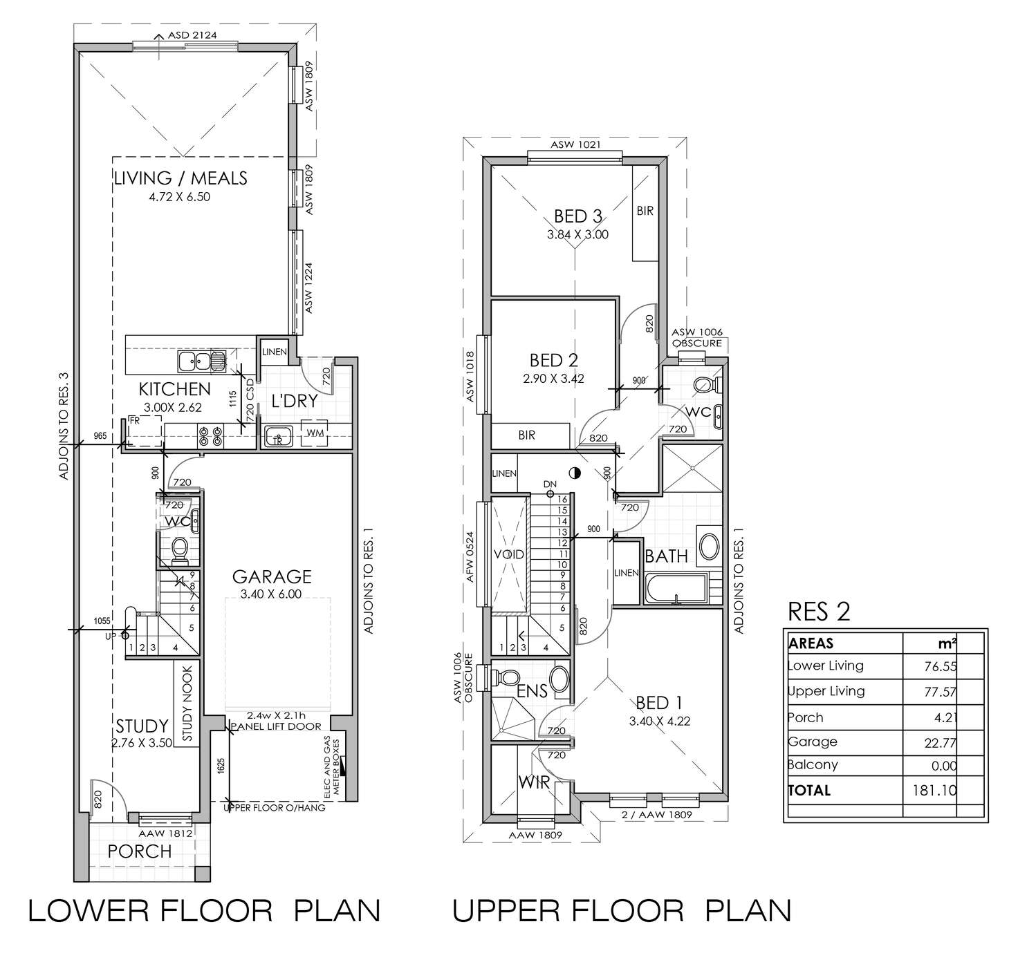 Floorplan of Homely townhouse listing, 18B Ramsay Avenue, Seacombe Gardens SA 5047