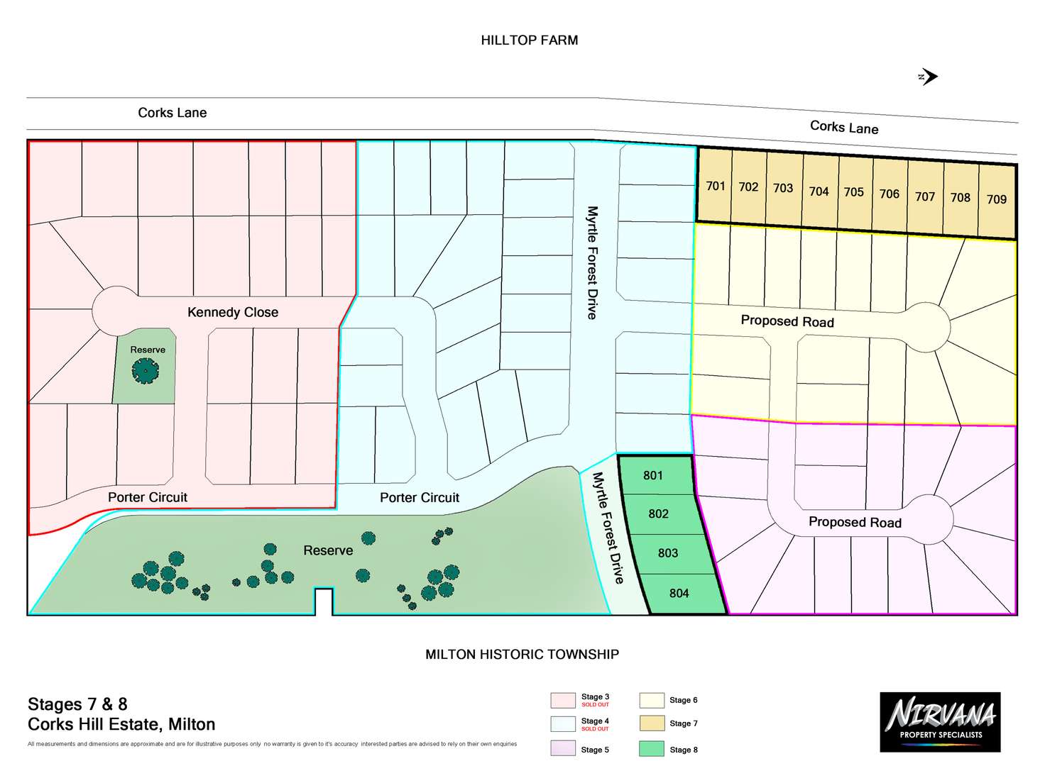 Floorplan of Homely residentialLand listing, LOT 708 Corks Lane, Milton NSW 2538
