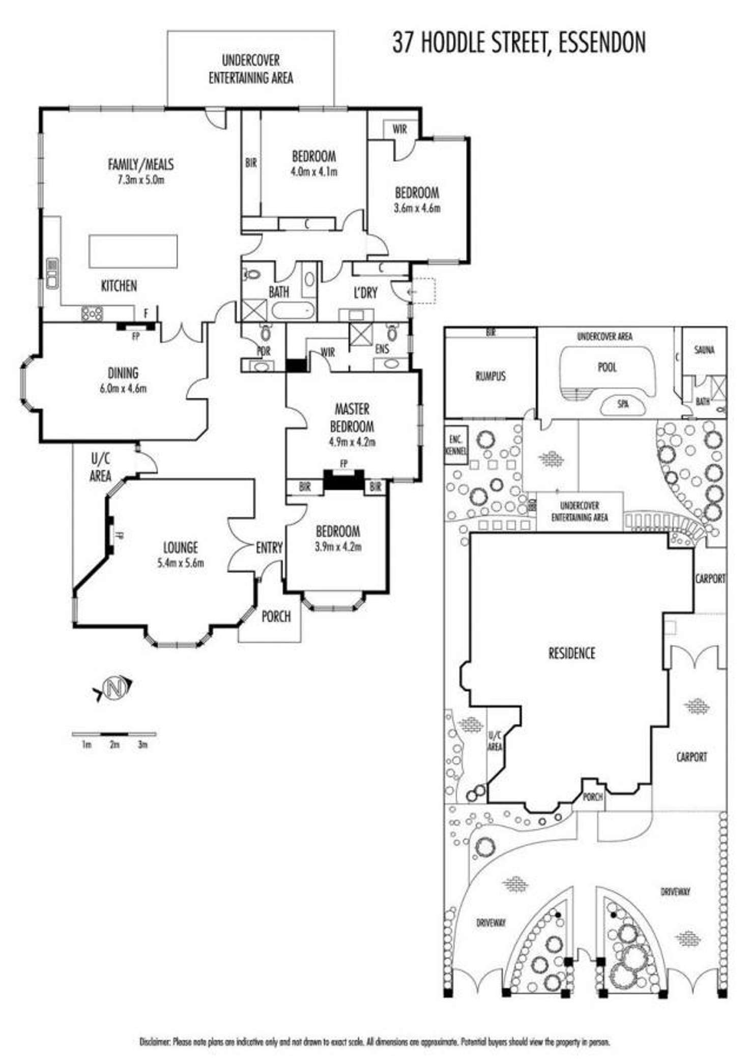 Floorplan of Homely house listing, 37 Hoddle Street, Essendon VIC 3040