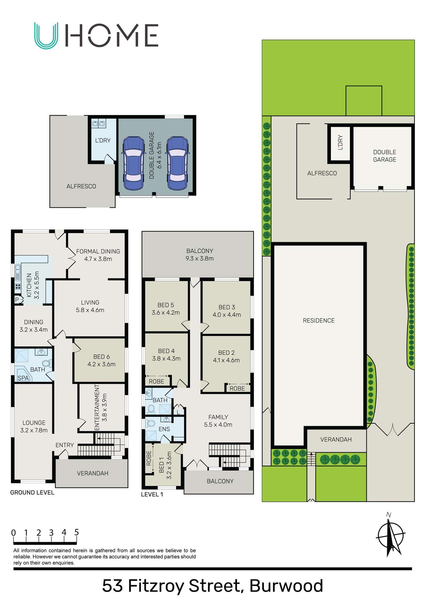 Floorplan of Homely house listing, 53 Fitzroy Street, Burwood NSW 2134