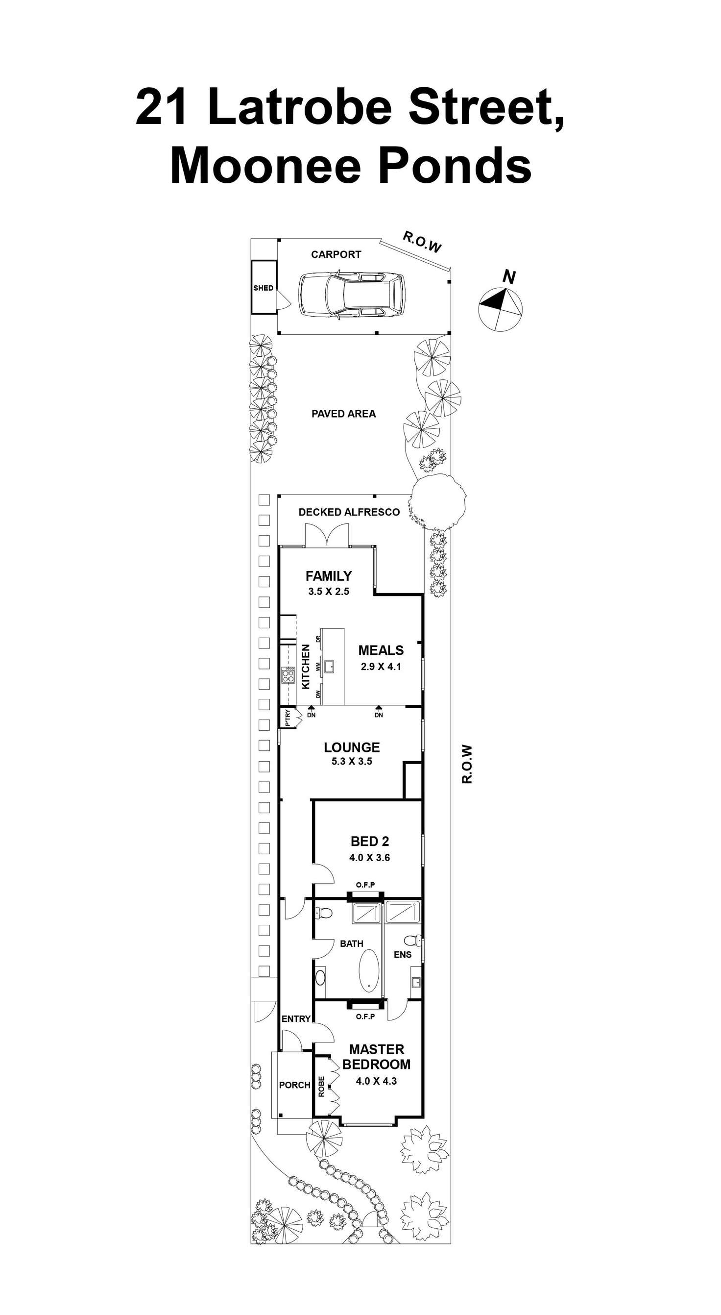 Floorplan of Homely house listing, 21 Latrobe Street, Moonee Ponds VIC 3039