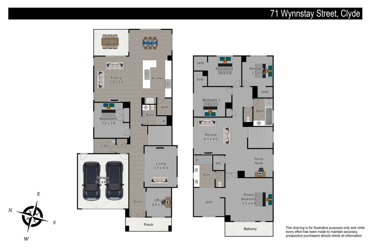 Floorplan of Homely house listing, 71 Wynnstay Street, Clyde VIC 3978