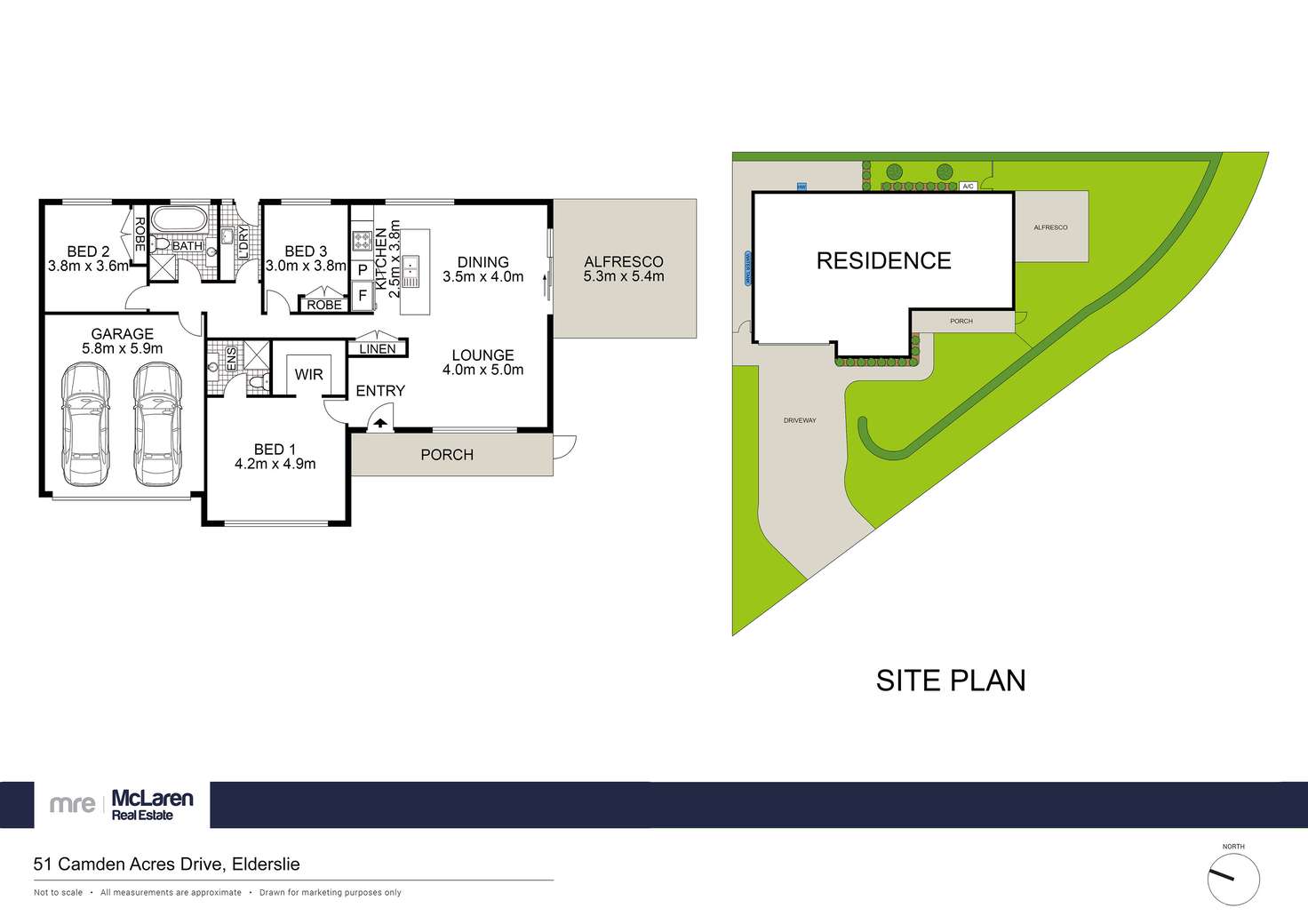 Floorplan of Homely house listing, 51 Camden Acres Drive, Elderslie NSW 2570