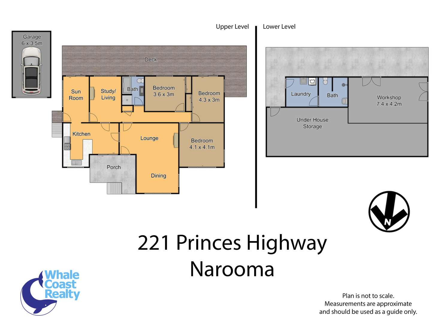 Floorplan of Homely house listing, 221 Princes Highway, Narooma NSW 2546