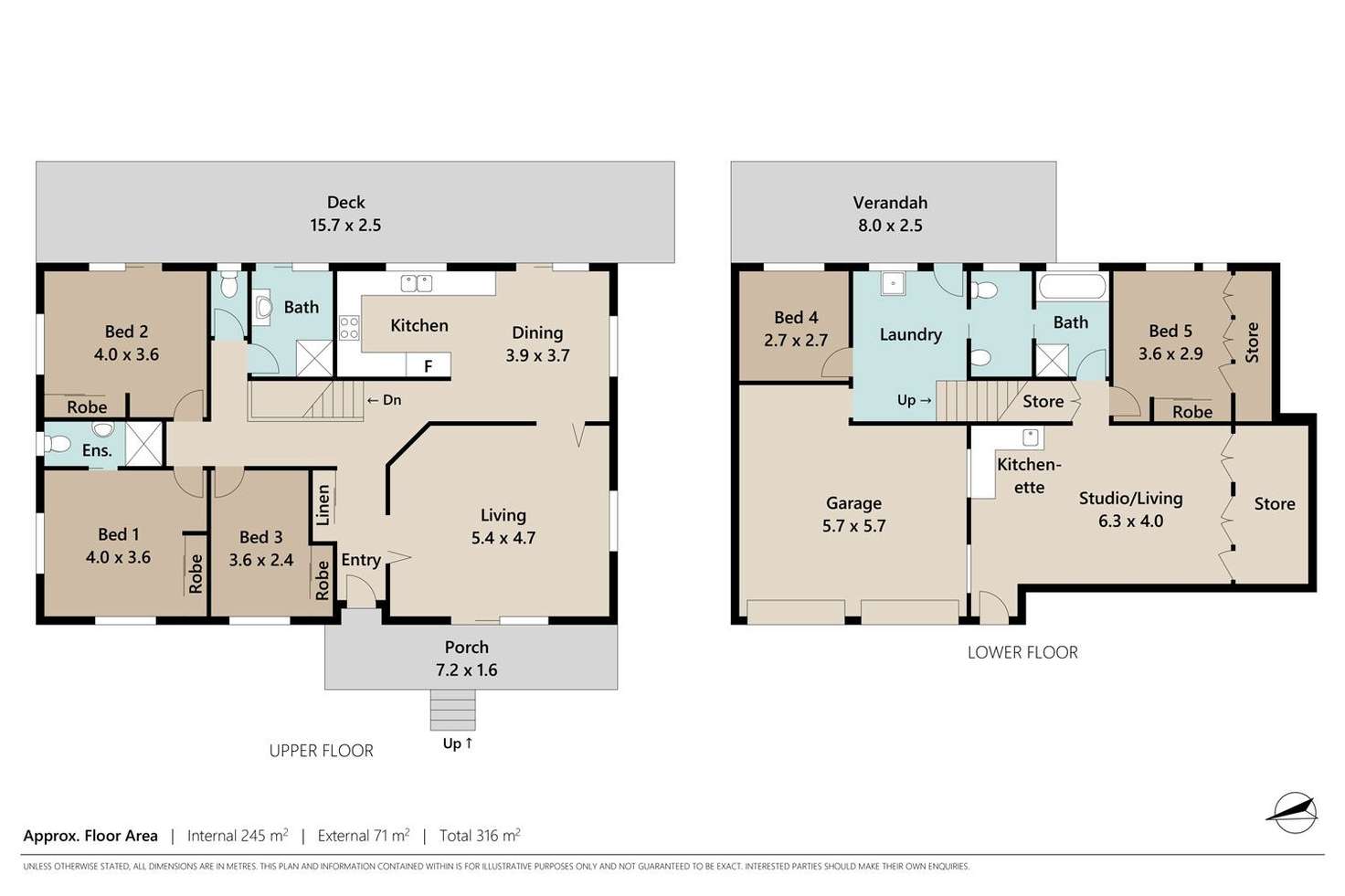 Floorplan of Homely house listing, 13 Gladesville Street, Kenmore QLD 4069