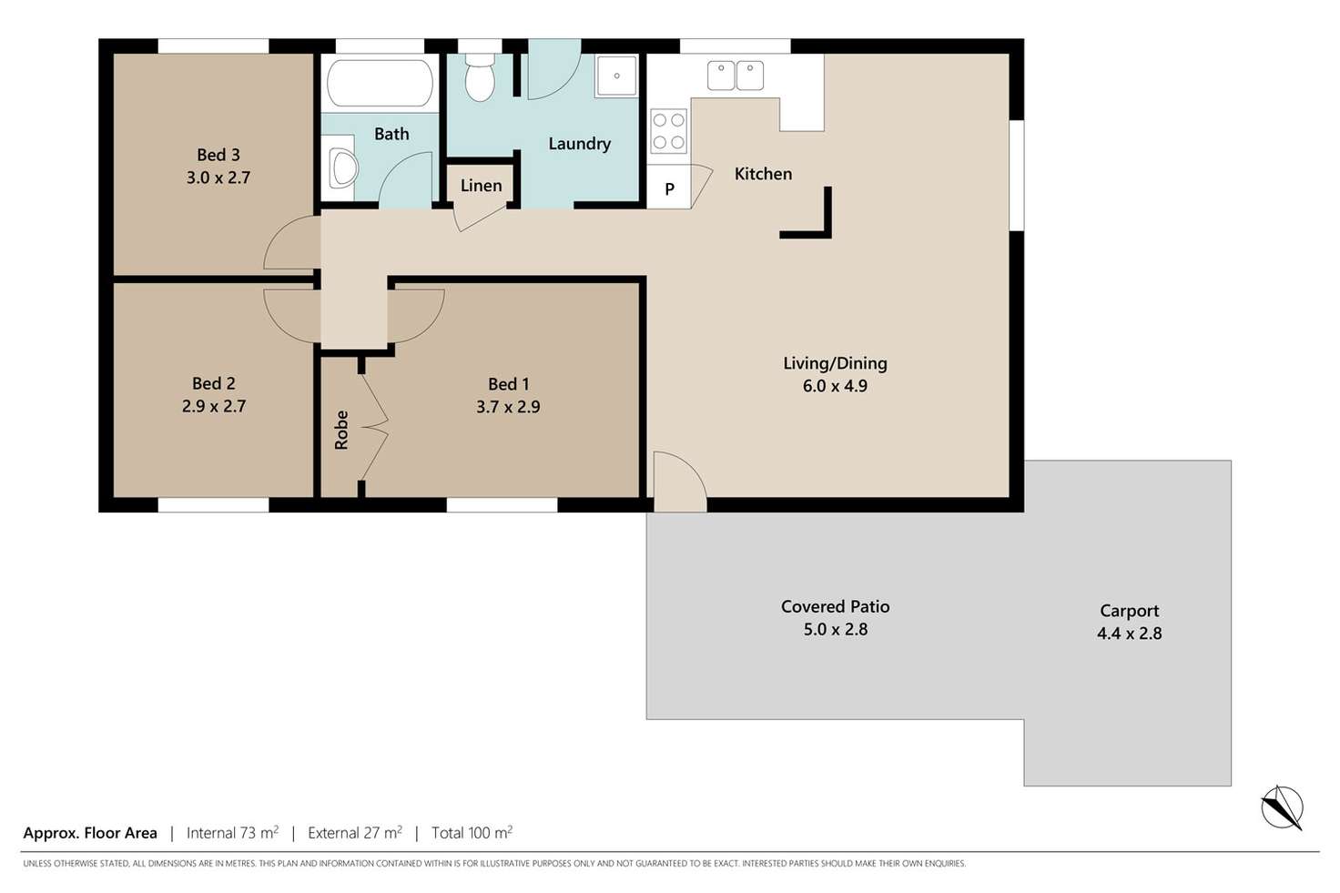 Floorplan of Homely house listing, 22 Sheffield Court, Browns Plains QLD 4118