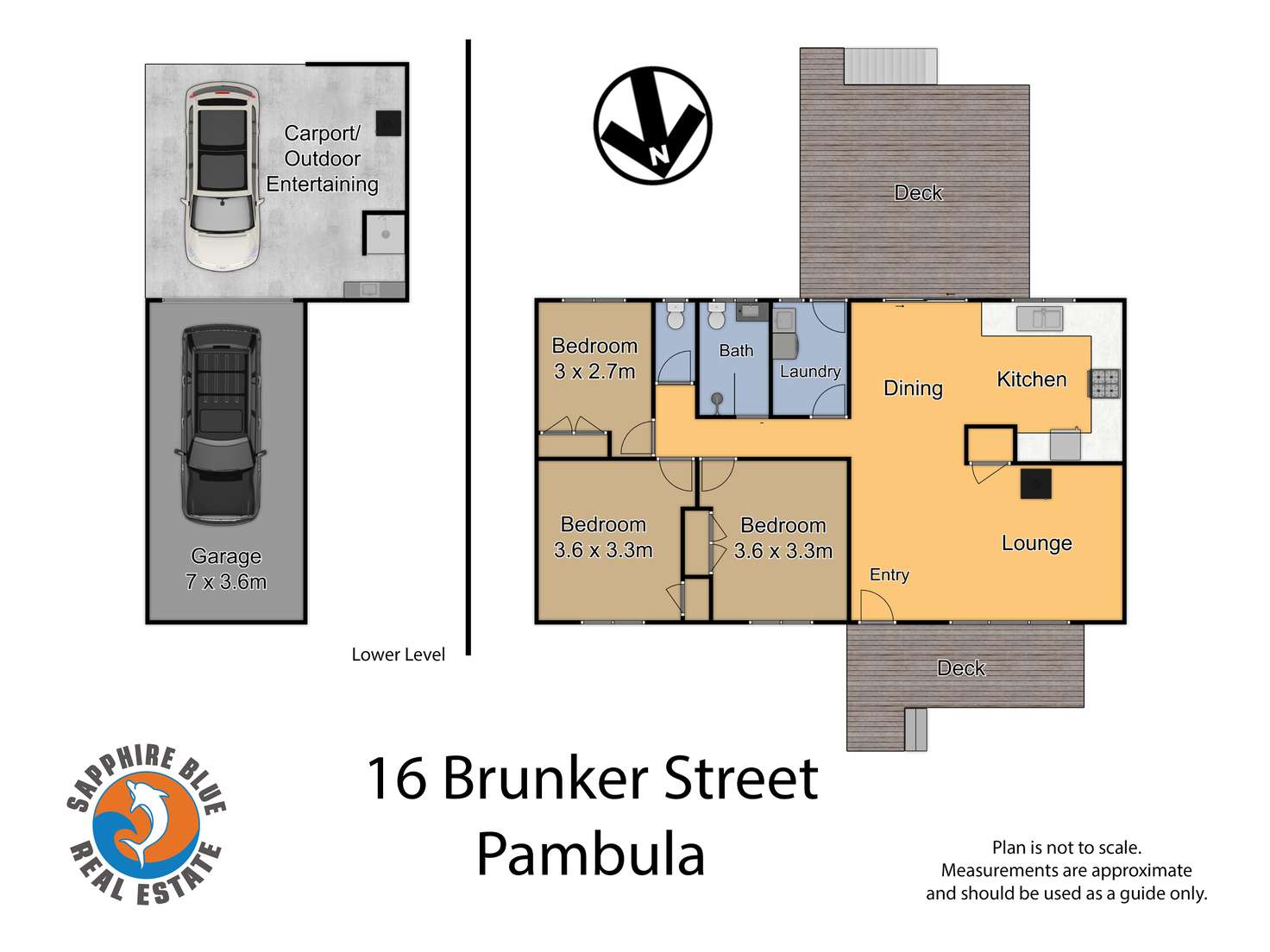 Floorplan of Homely house listing, 16 Brunker Street, Pambula NSW 2549