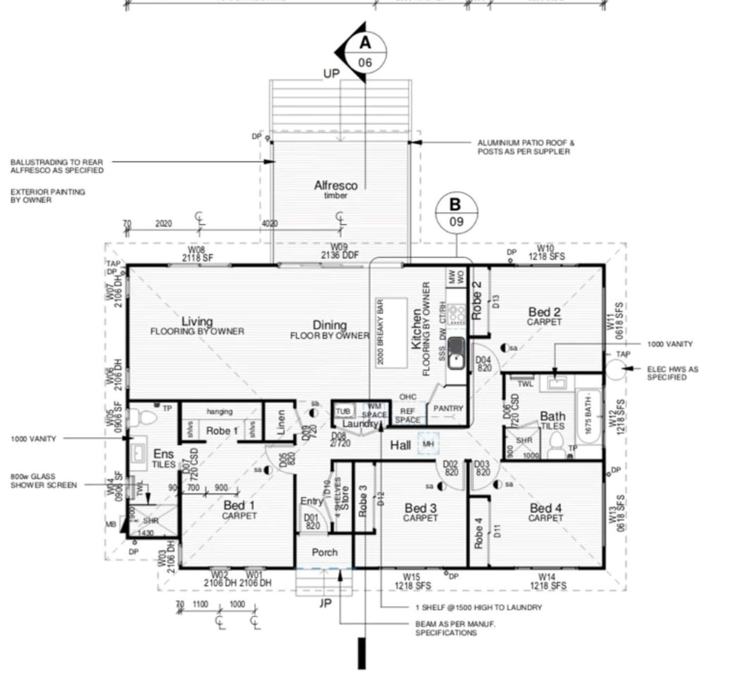 Floorplan of Homely house listing, 72 Bombala Crescent, Rainbow Beach QLD 4581