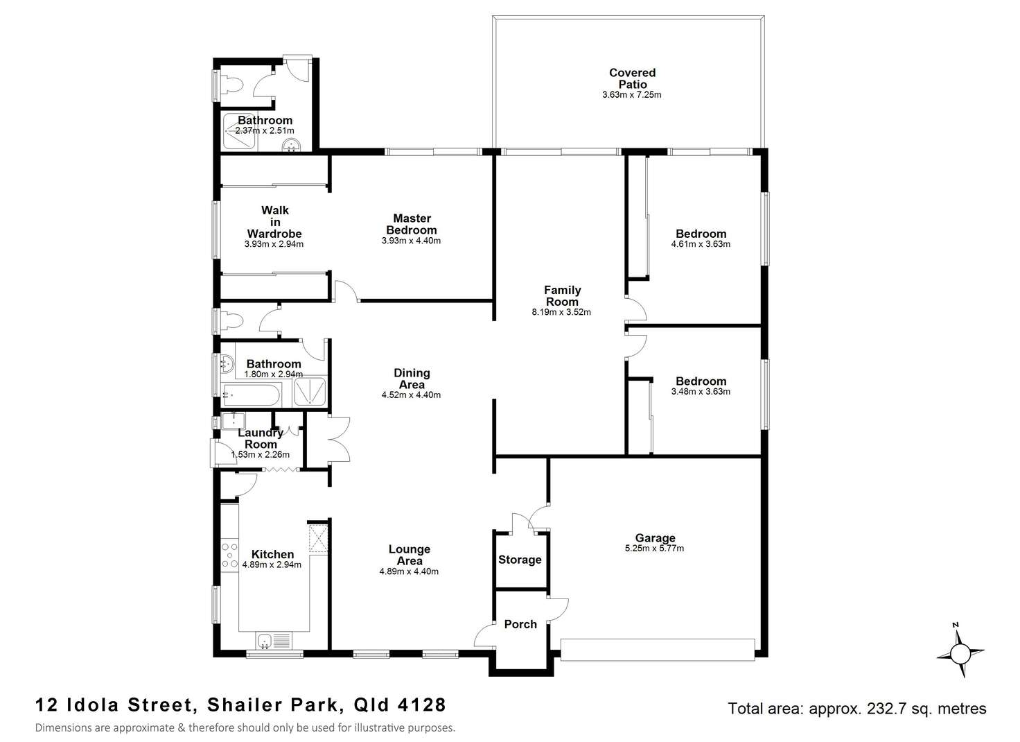 Floorplan of Homely house listing, 12 Idola Street, Shailer Park QLD 4128