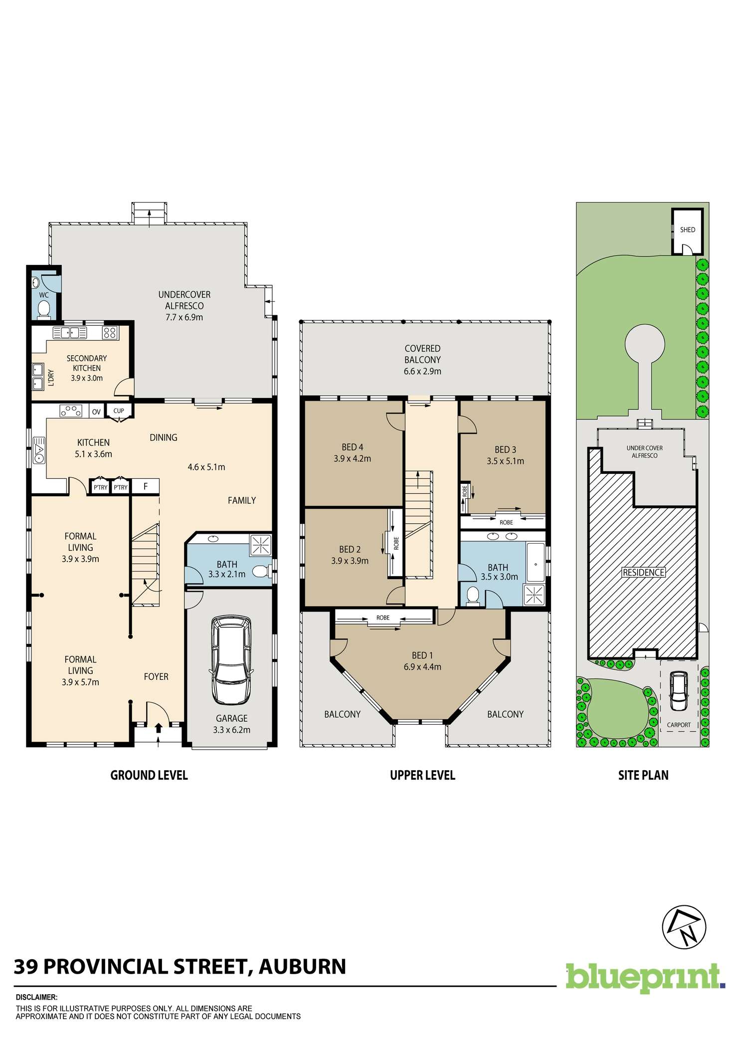 Floorplan of Homely house listing, 39 Provincial Street, Auburn NSW 2144