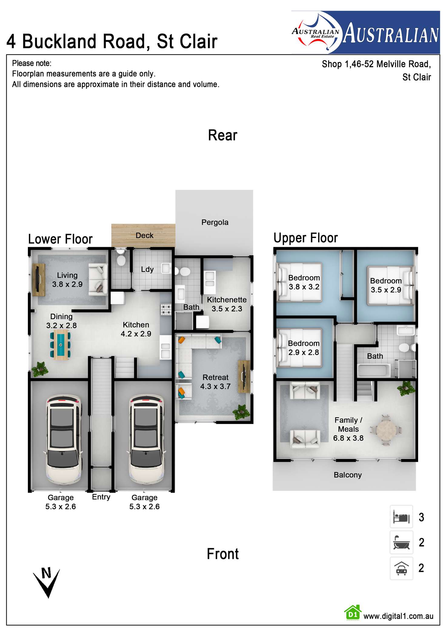 Floorplan of Homely house listing, 4 Buckland Road, St Clair NSW 2759