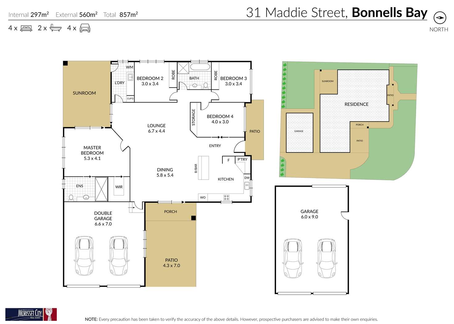 Floorplan of Homely house listing, 31 Maddie Street, Bonnells Bay NSW 2264