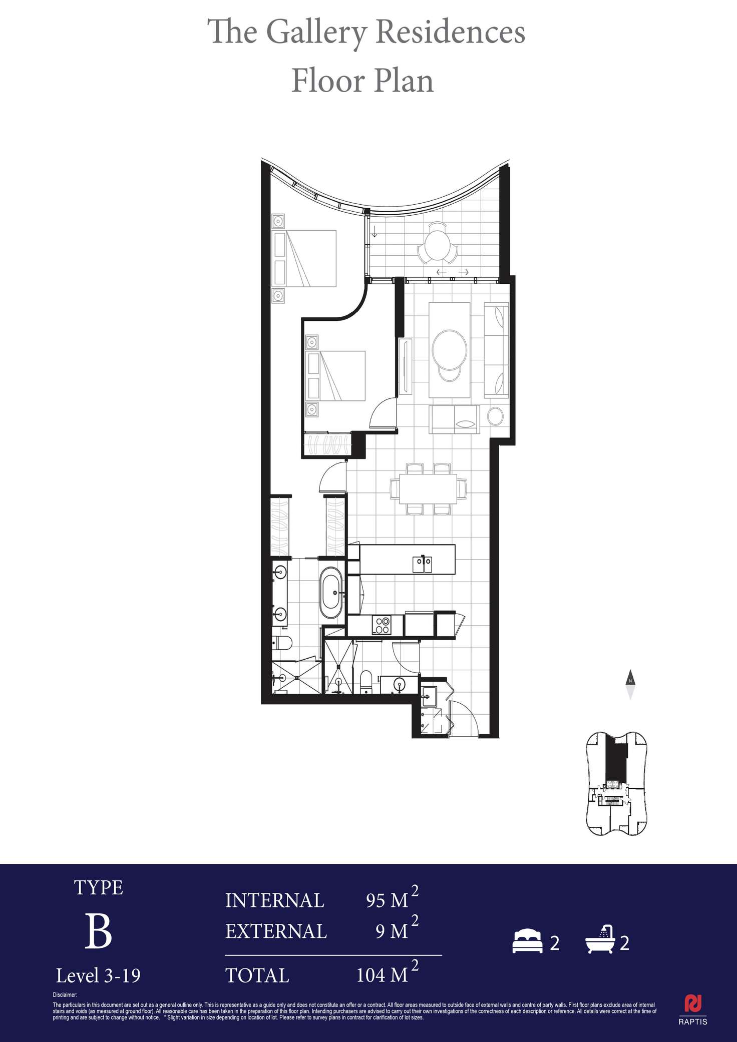 Floorplan of Homely apartment listing, Address available on request