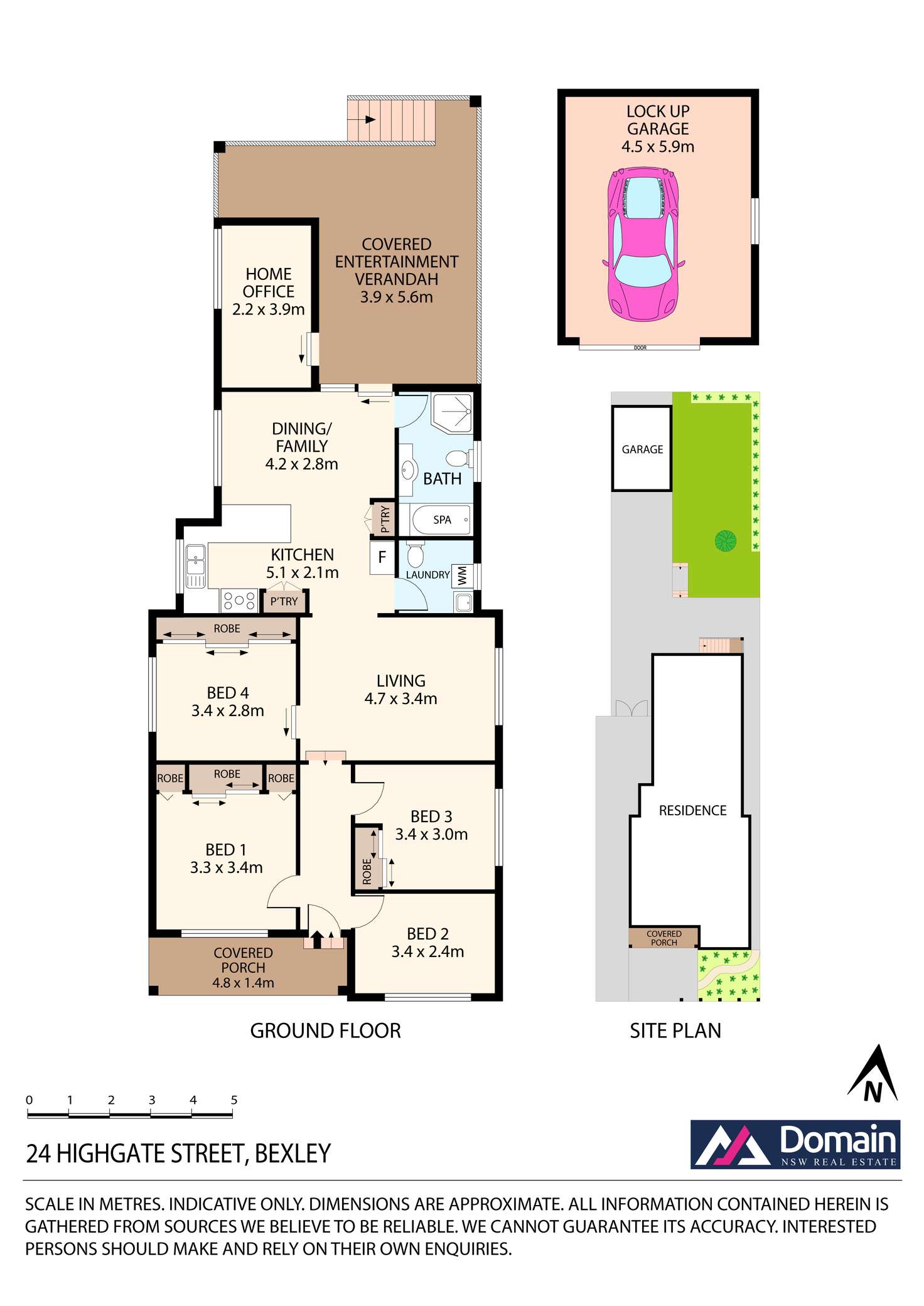 Floorplan of Homely house listing, 24 Highgate Street Highgate Street, Bexley NSW 2207