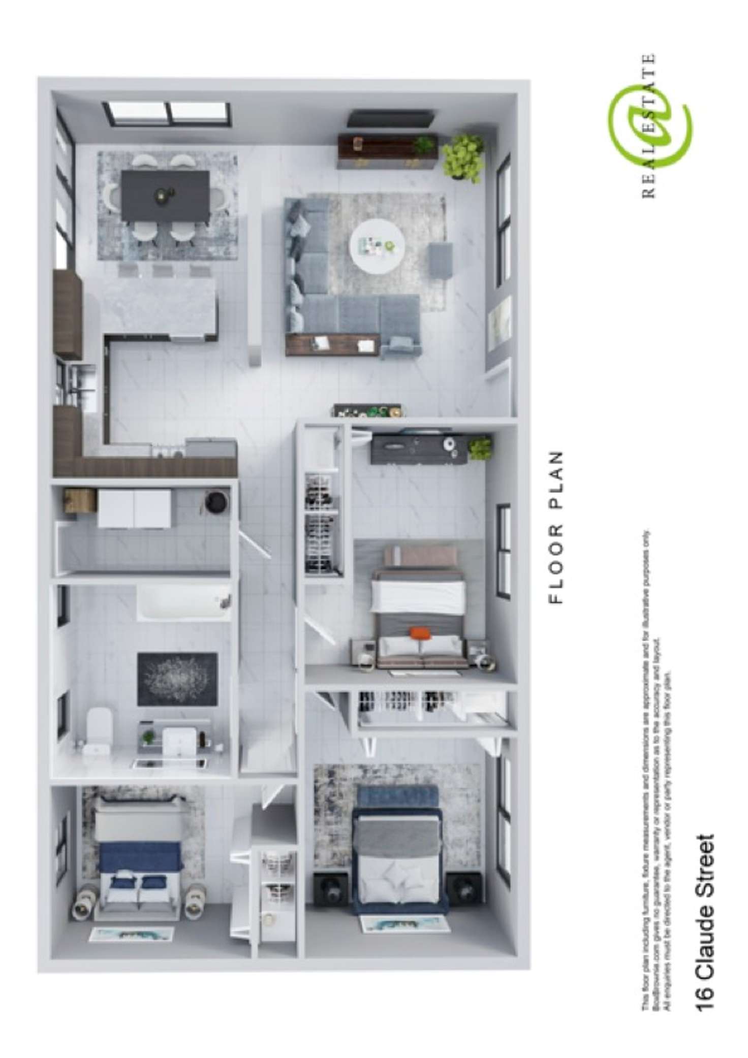 Floorplan of Homely house listing, 16 Claude Street, Zilzie QLD 4710