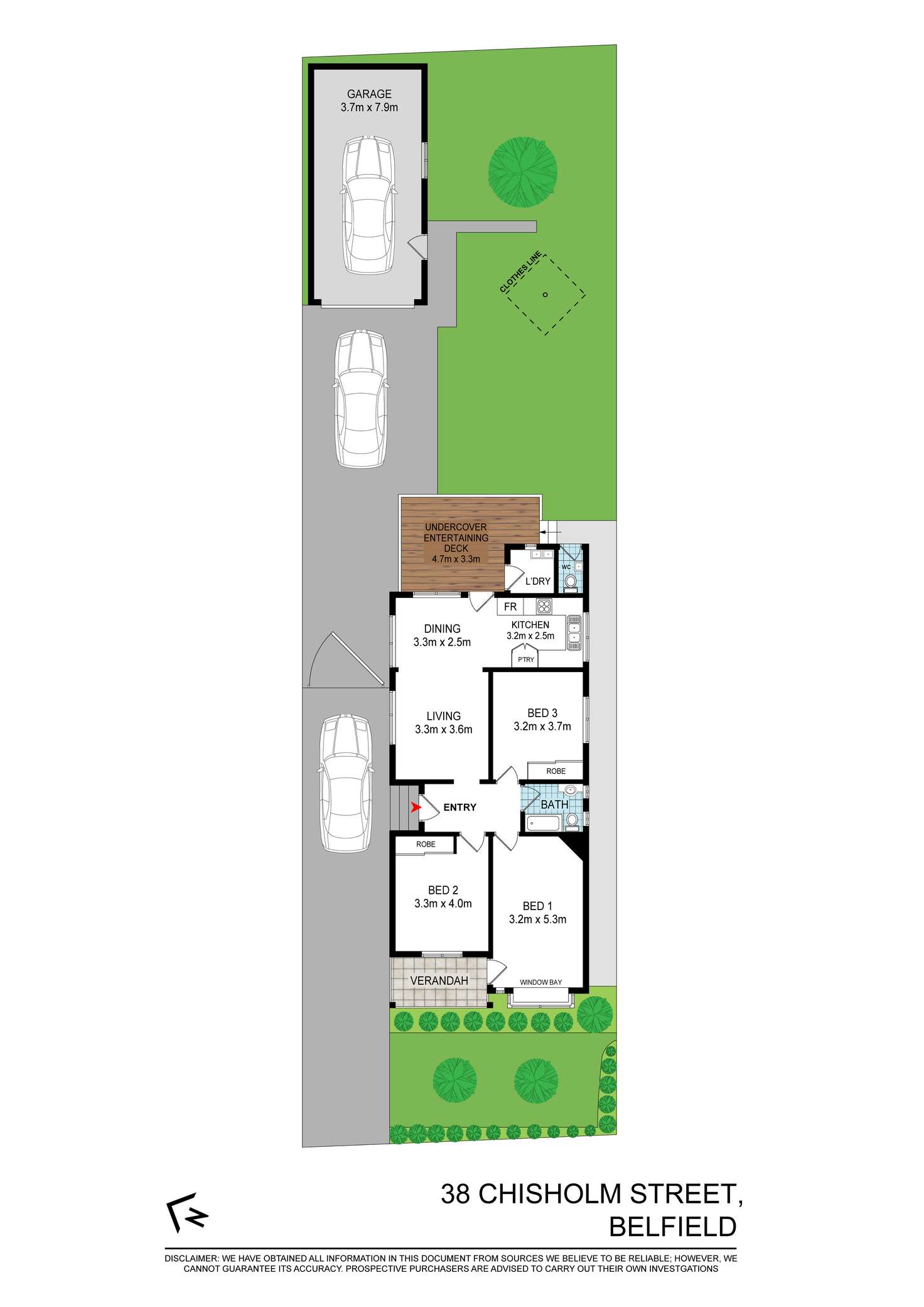Floorplan of Homely house listing, 38 Chisholm Street, Belfield NSW 2191
