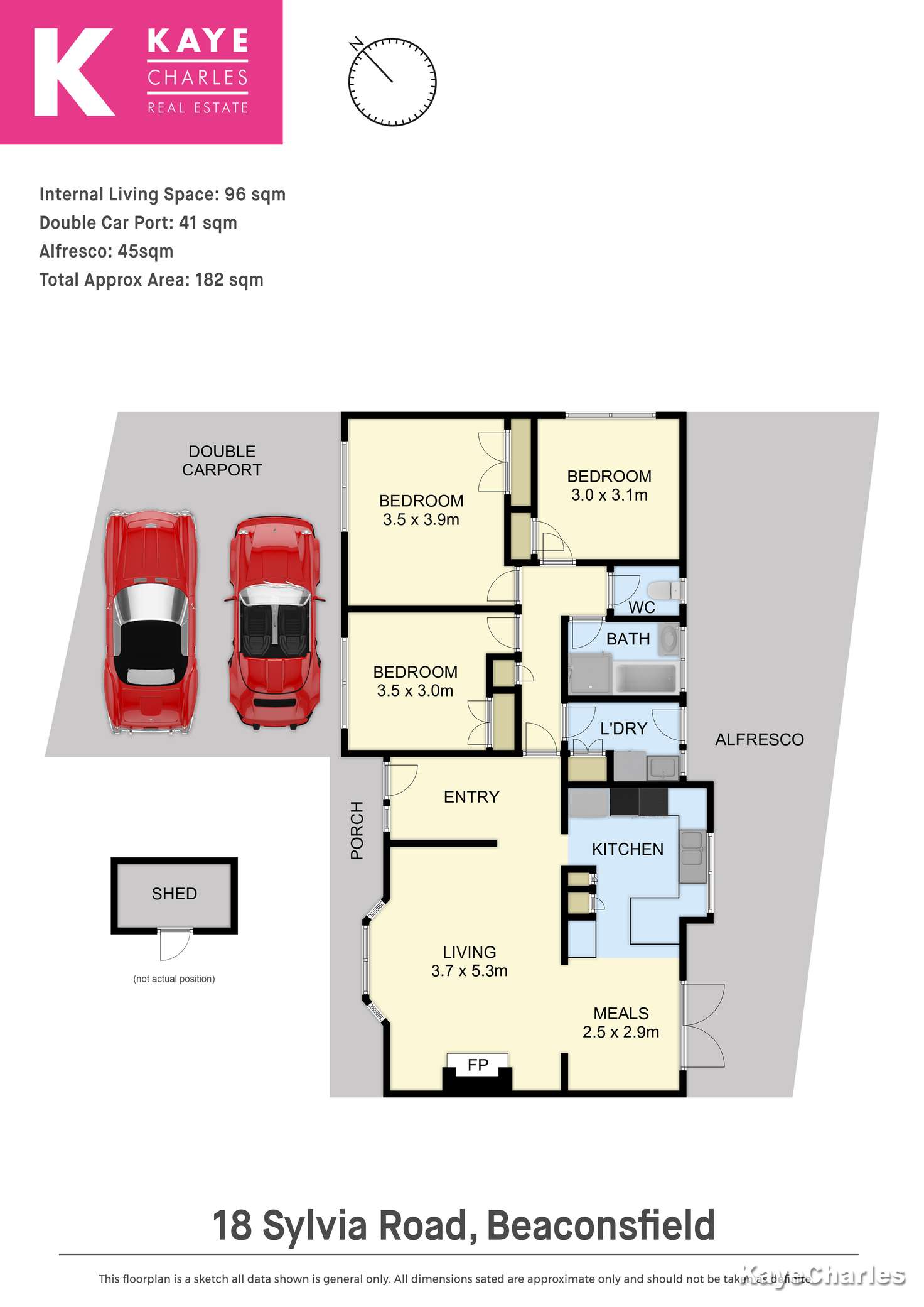 Floorplan of Homely house listing, 18 Sylvia Road, Beaconsfield VIC 3807