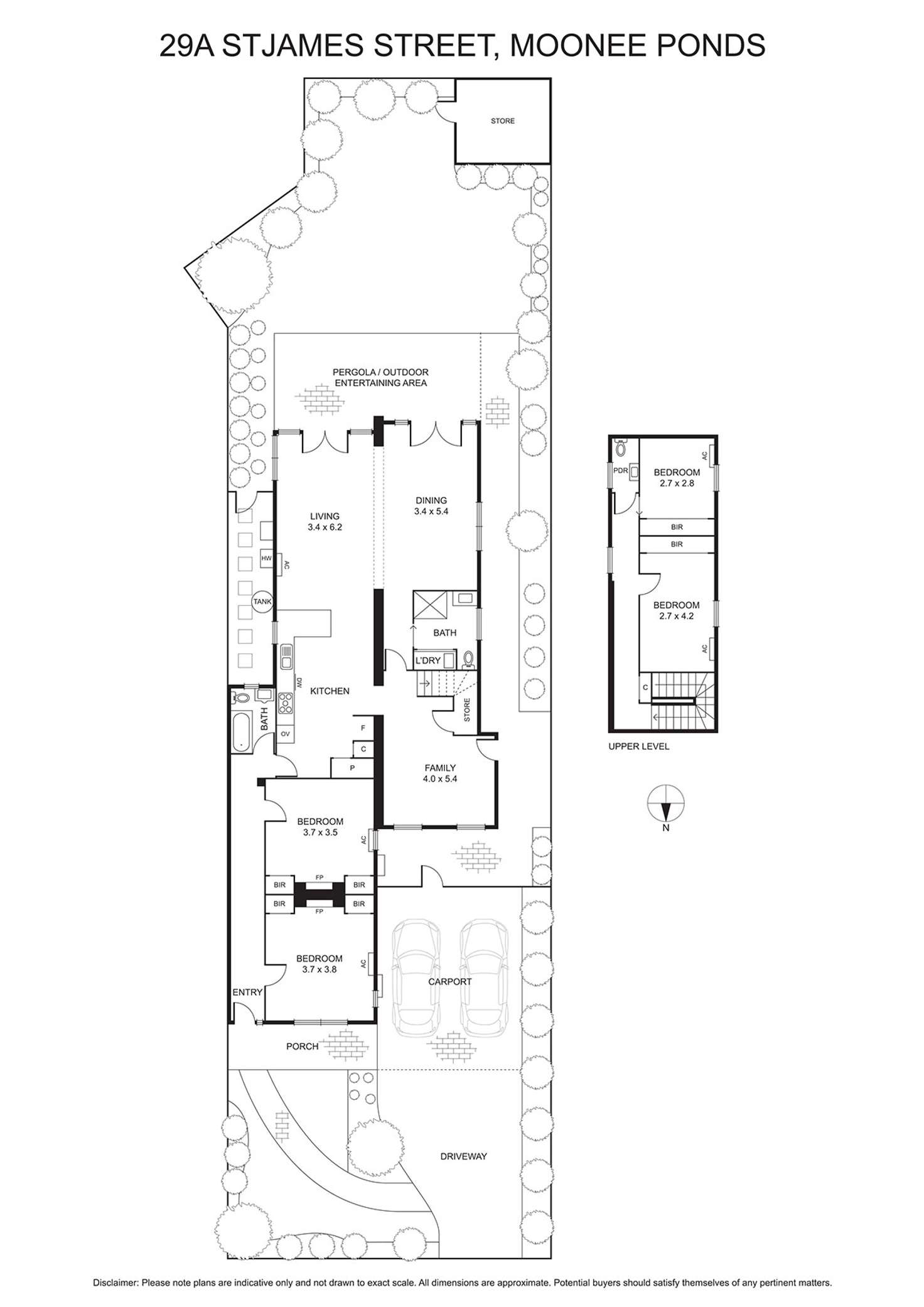 Floorplan of Homely house listing, 29A St James Street, Moonee Ponds VIC 3039