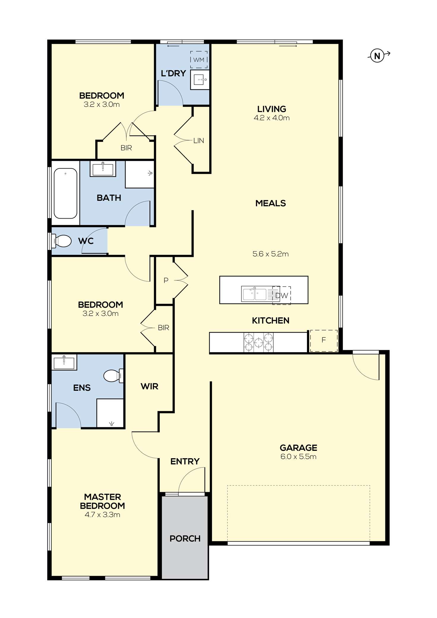 Floorplan of Homely house listing, 1 Troidini Entrance, Mickleham VIC 3064