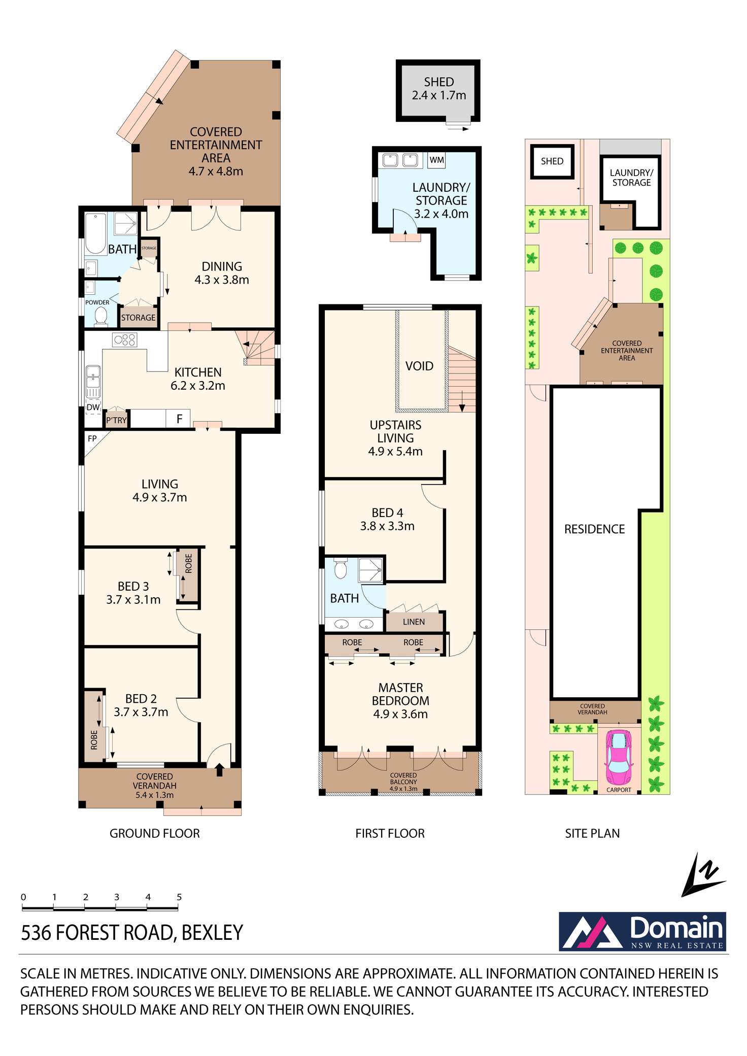 Floorplan of Homely house listing, 536 Forest Road, Bexley NSW 2207