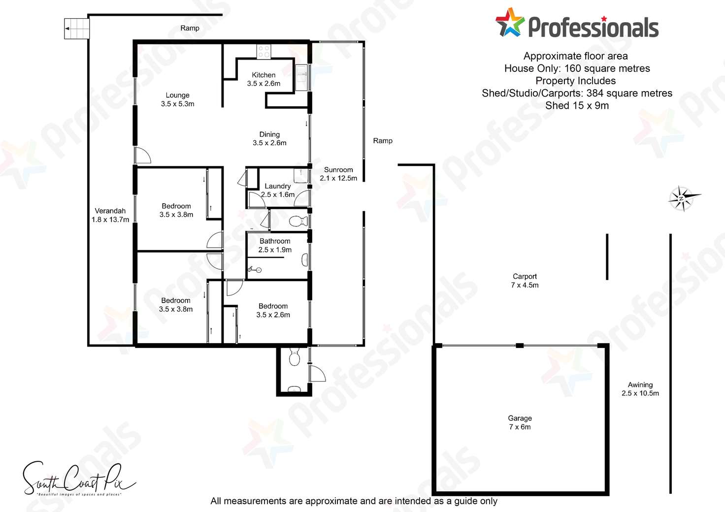 Floorplan of Homely acreageSemiRural listing, 20 Pear Tree Place, Moruya NSW 2537