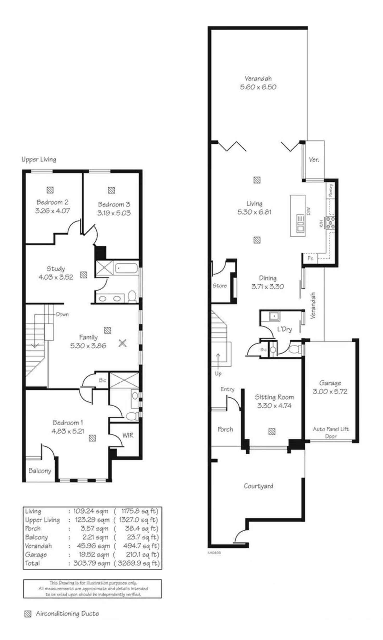 Floorplan of Homely house listing, 34B Hill Street, Campbelltown SA 5074