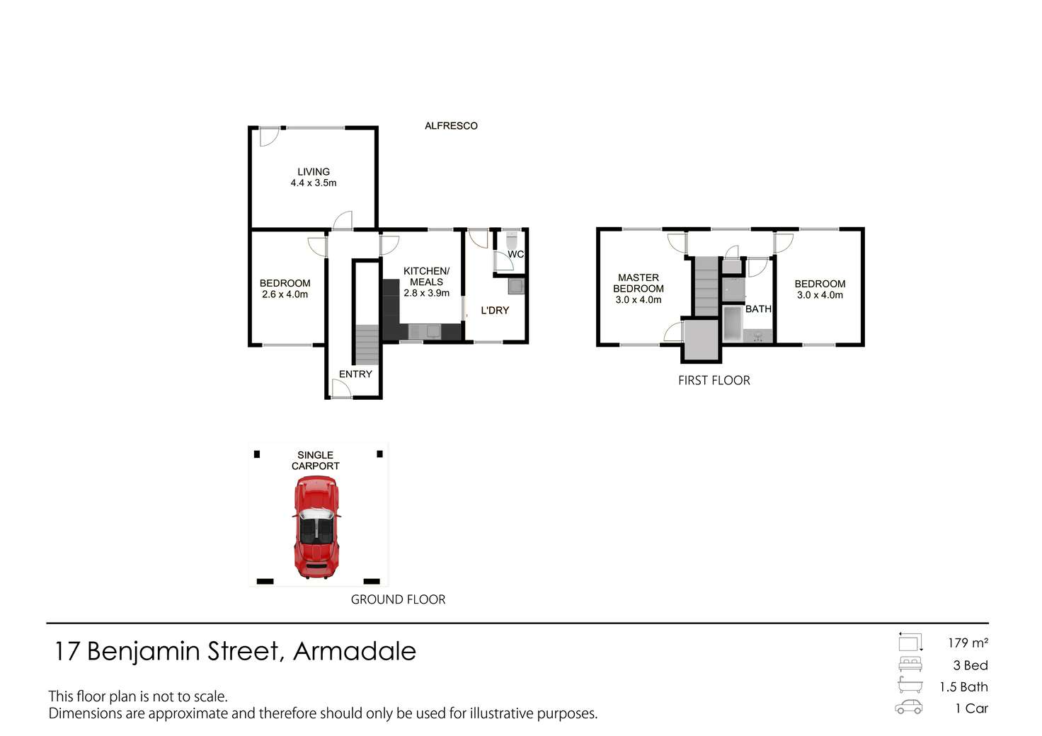 Floorplan of Homely house listing, 17 Benjamin Street, Armadale WA 6112