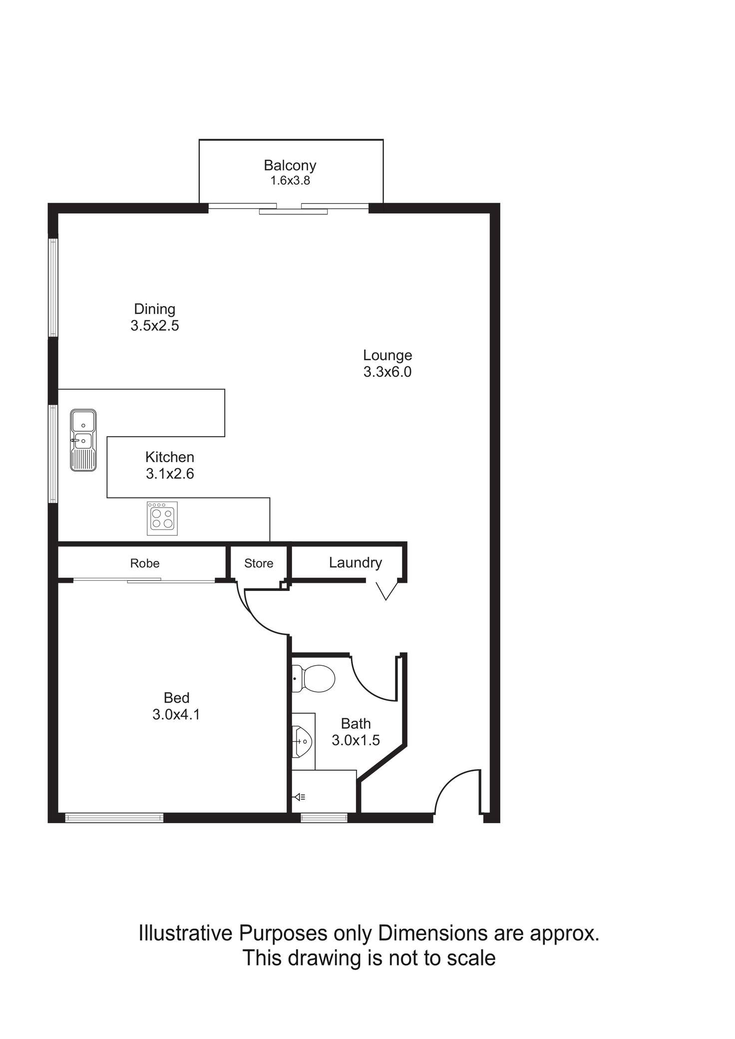 Floorplan of Homely unit listing, 29/253-255 Lake Street, Cairns North QLD 4870