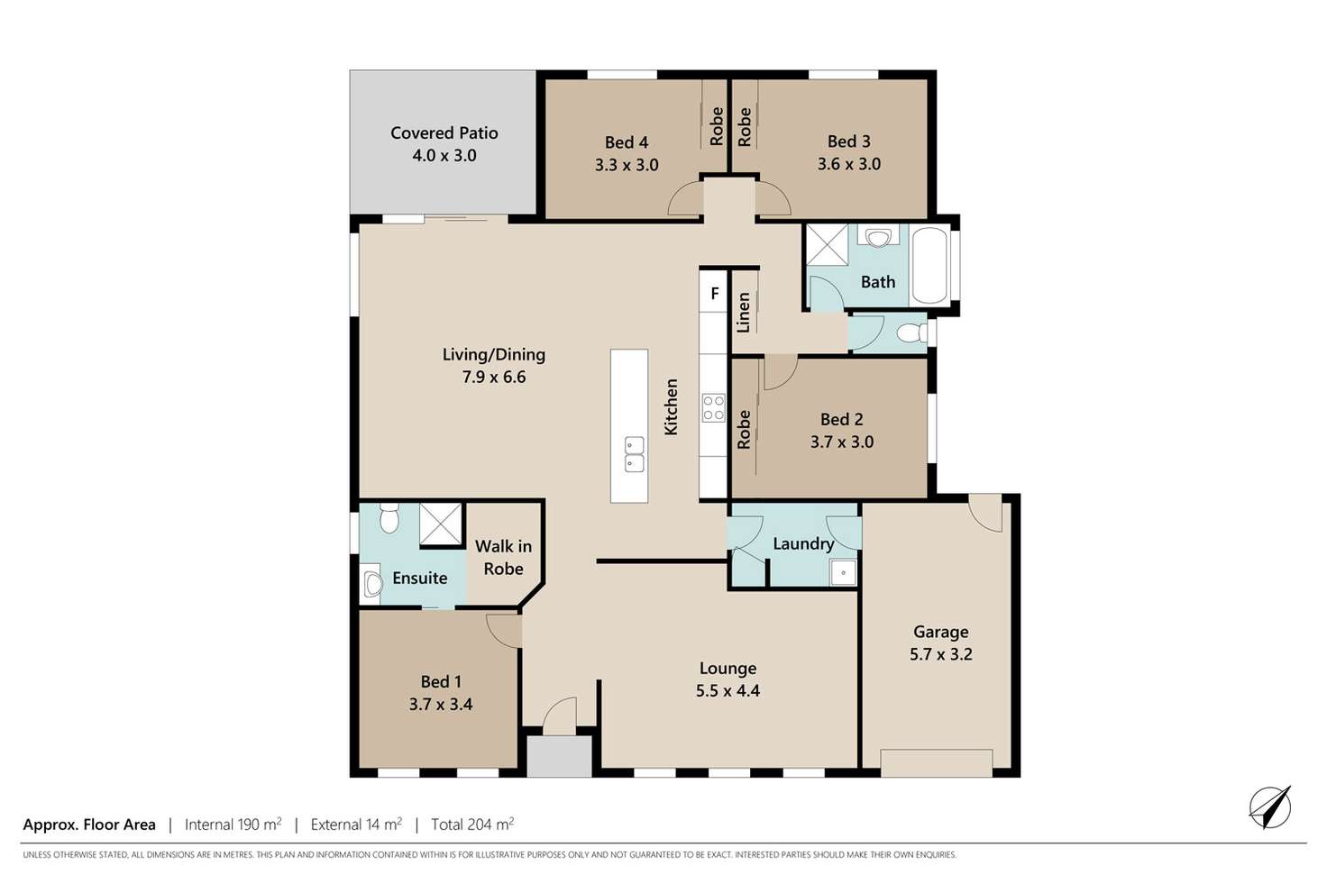 Floorplan of Homely house listing, 10 Trevor Street, Bellbird Park QLD 4300
