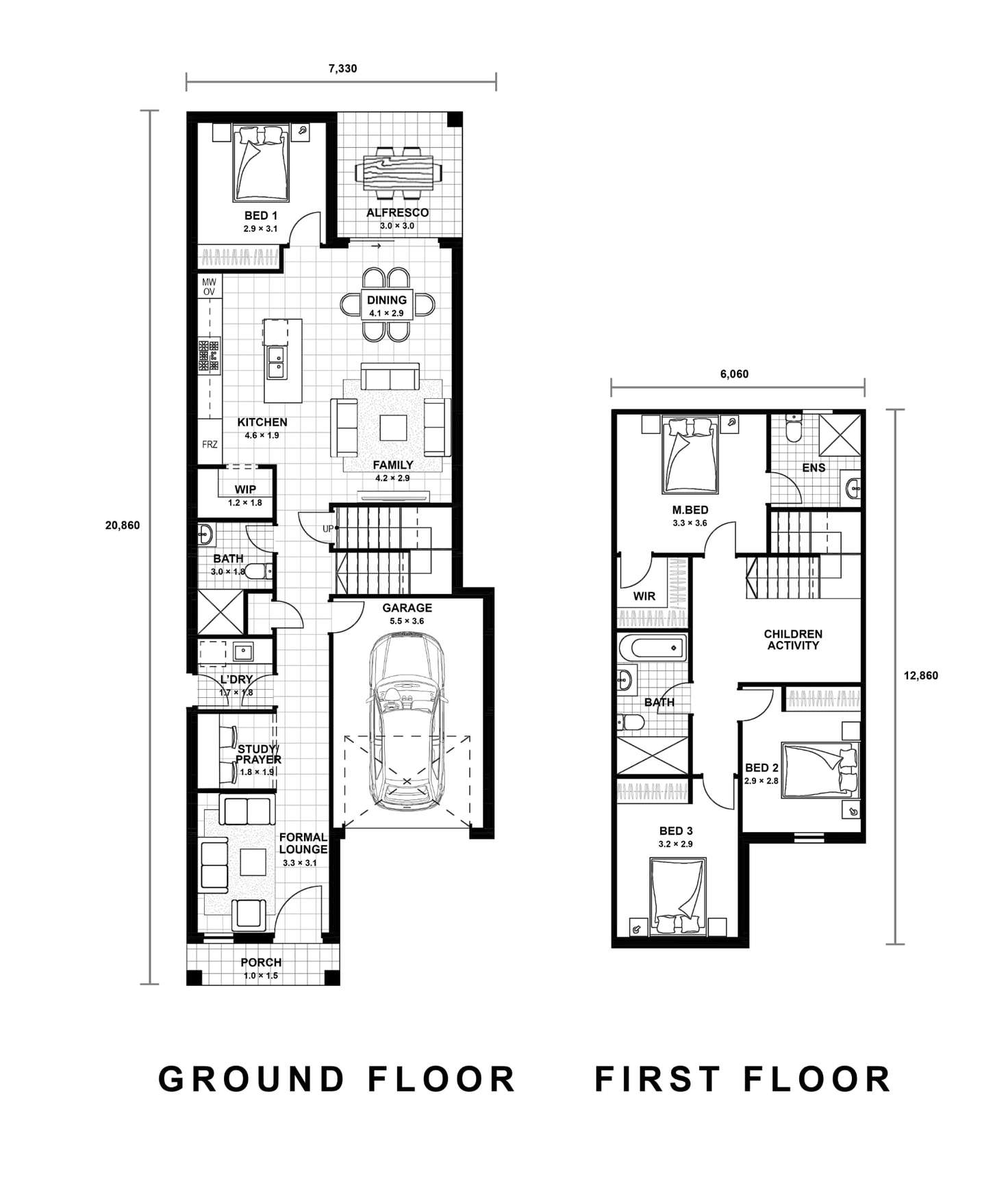 Floorplan of Homely house listing, 25 Rance Road, Werrington NSW 2747
