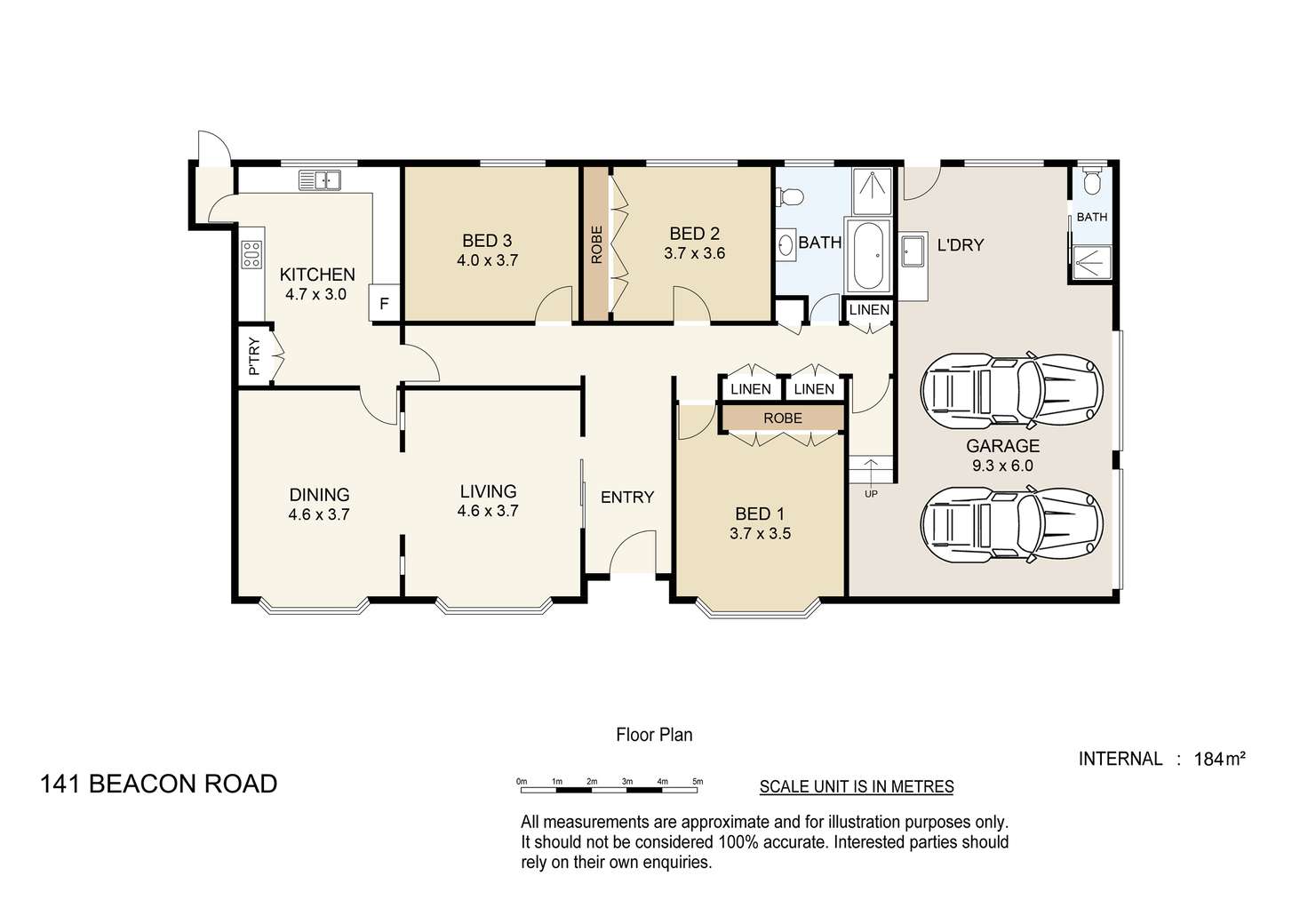 Floorplan of Homely house listing, 141-143 Beacon Road, Tamborine Mountain QLD 4272