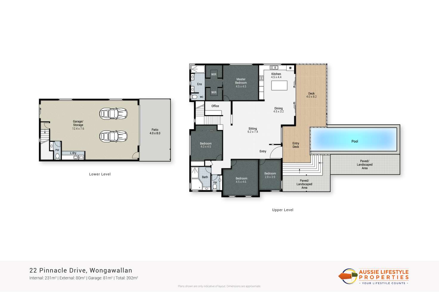 Floorplan of Homely house listing, 22 Pinnacle Drive, Wongawallan QLD 4210