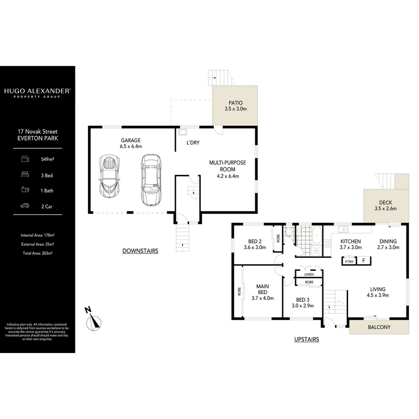 Floorplan of Homely house listing, 17 Novak Street, Everton Park QLD 4053