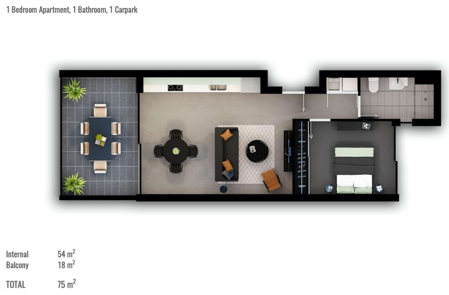 Floorplan of Homely apartment listing, 207/27 Ekibin Road, Annerley QLD 4103