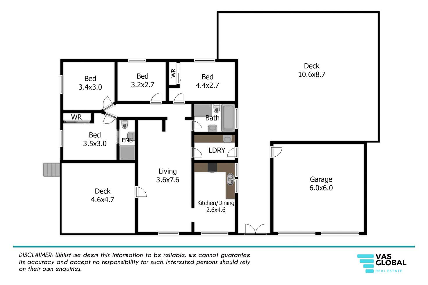 Floorplan of Homely house listing, 41 Gasmata Crescent, Whalan NSW 2770