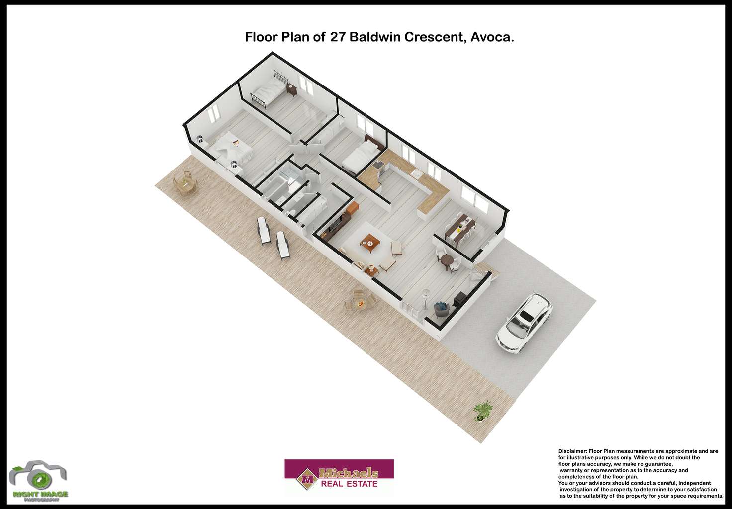 Floorplan of Homely house listing, 27 Baldwin Crescent, Avoca QLD 4670