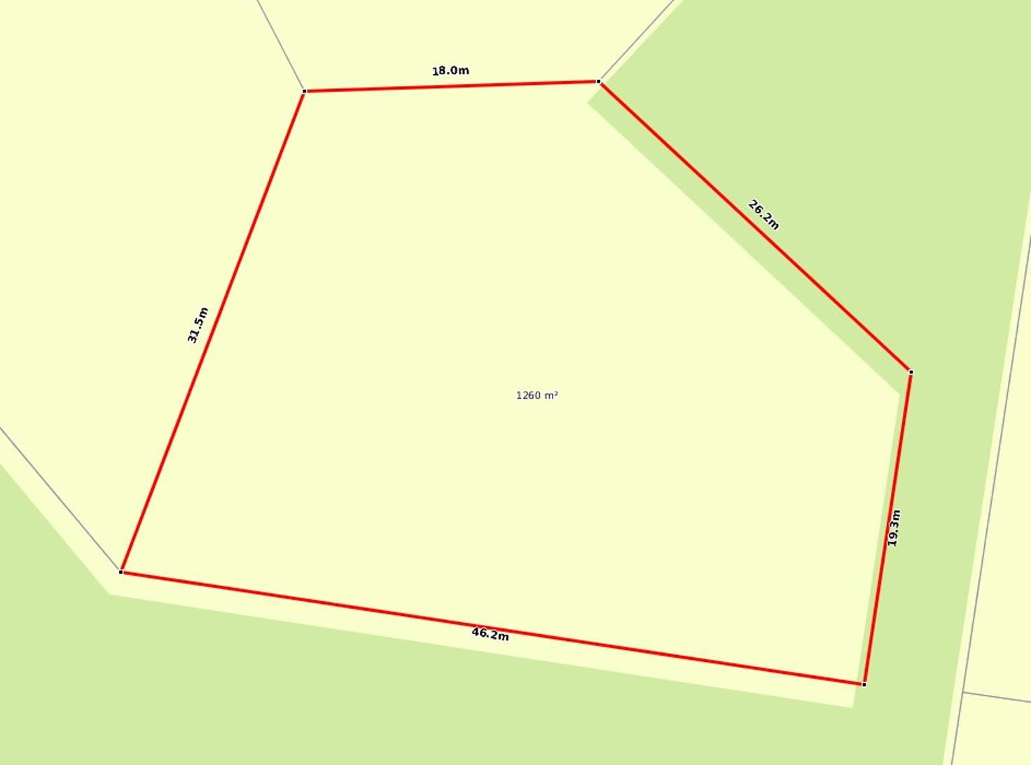 Floorplan of Homely residentialLand listing, 10 Dulkara Court, Rainbow Beach QLD 4581