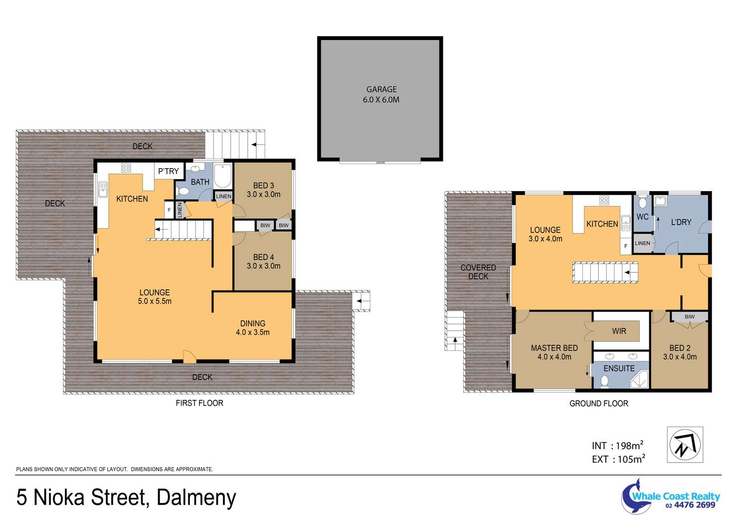 Floorplan of Homely house listing, 5 Nioka Street, Dalmeny NSW 2546