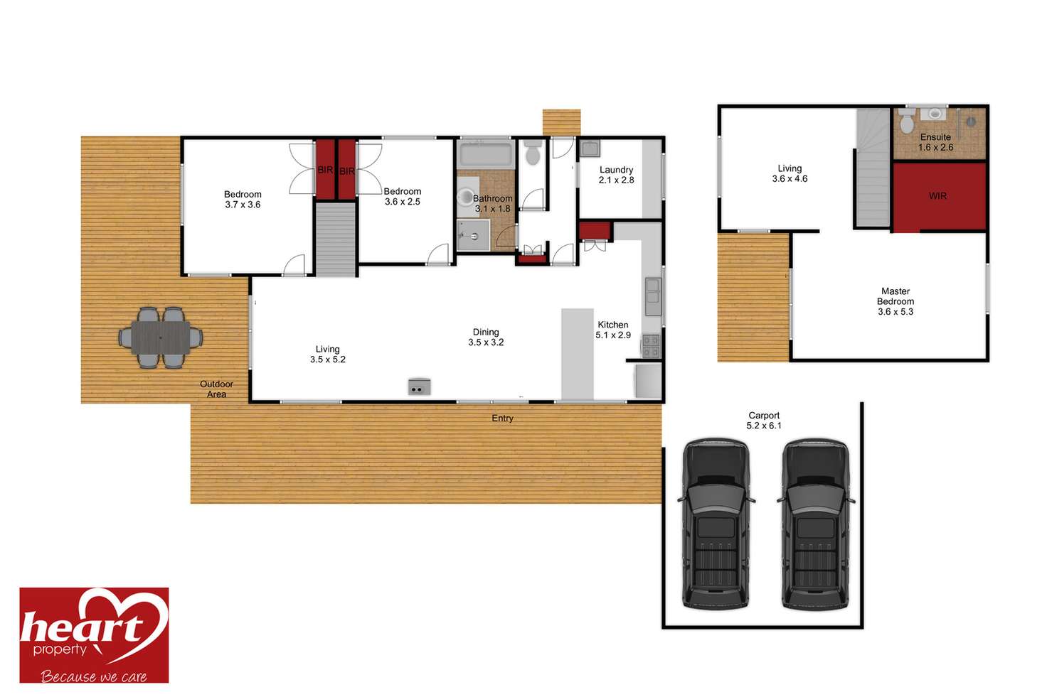 Floorplan of Homely house listing, 43 White Crescent, Loch Sport VIC 3851