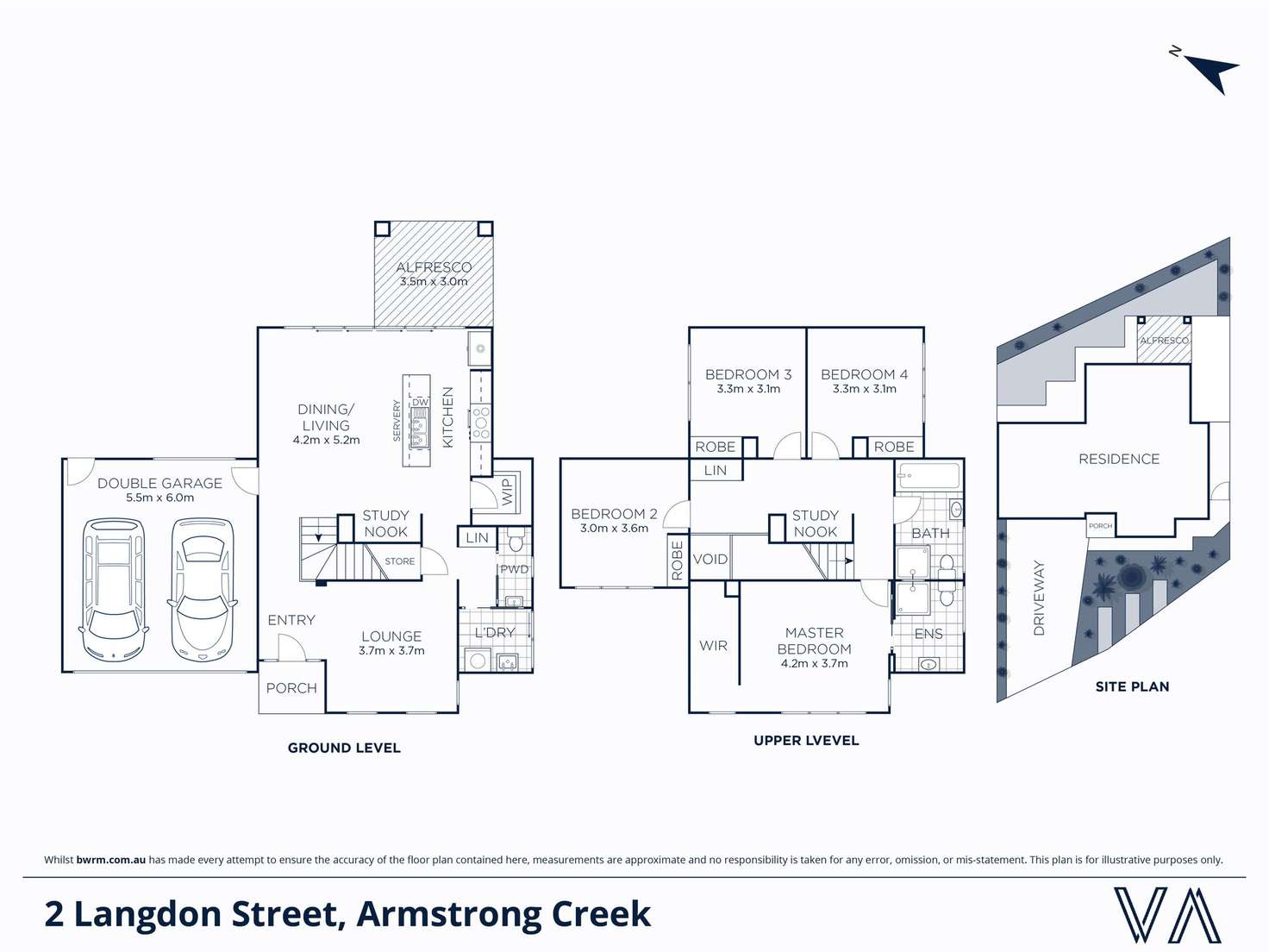 Floorplan of Homely house listing, 2 Langdon Street, Armstrong Creek VIC 3217